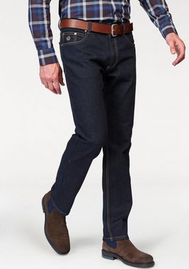 bugatti 5-Pocket-Jeans Regular-fit, 2farbige Kontrastnähte