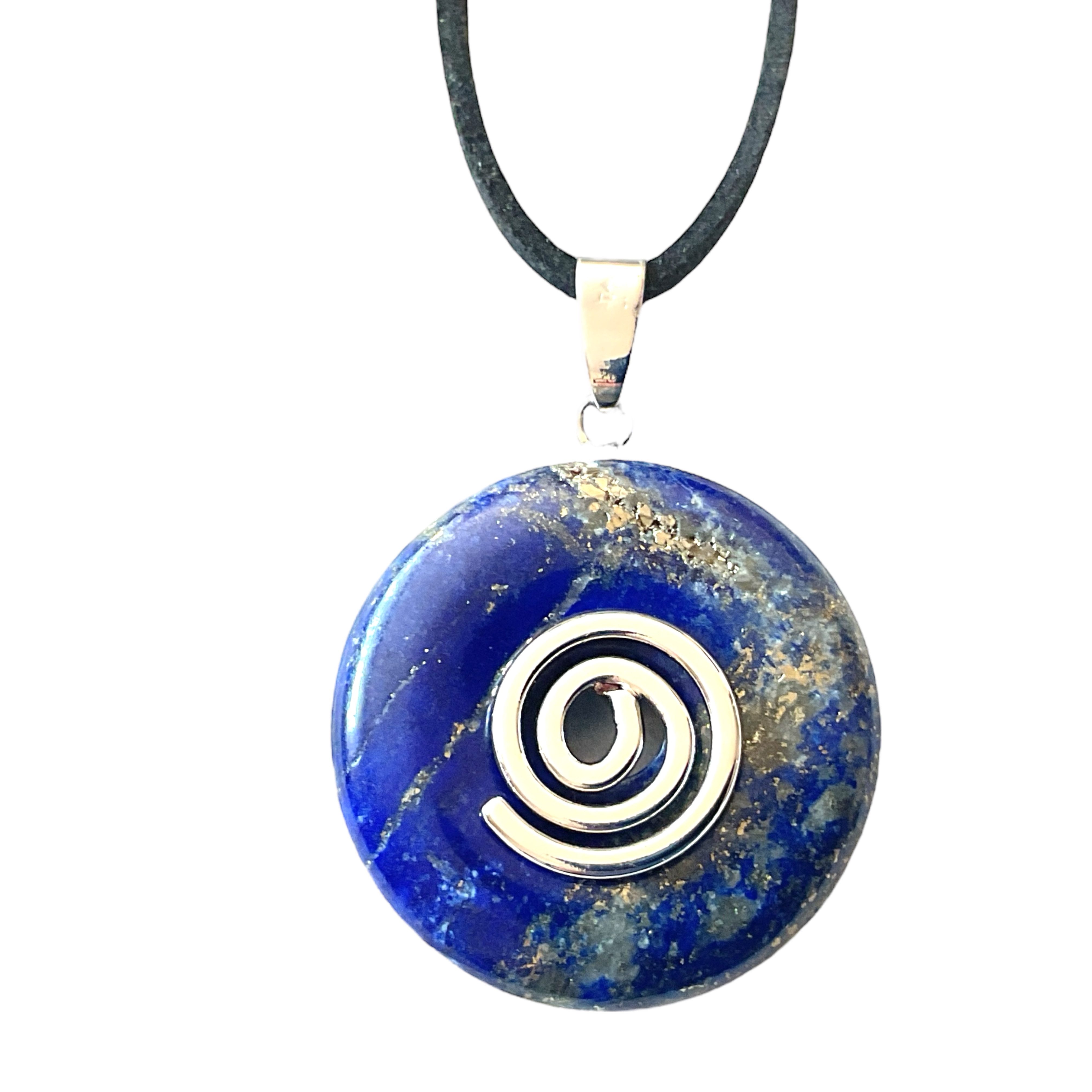 Steinfixx® Lange Kette echter Edelsteindonut 30 günstig online kaufen
