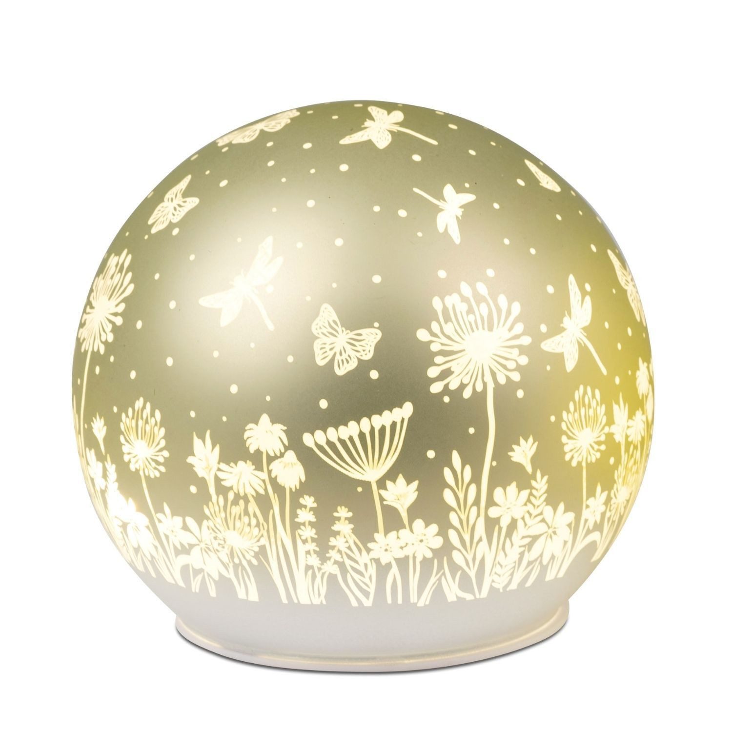 formano Tischleuchte Blumenwiese, LED, mit Timerfunktion, Grün, Blumen, H: cm