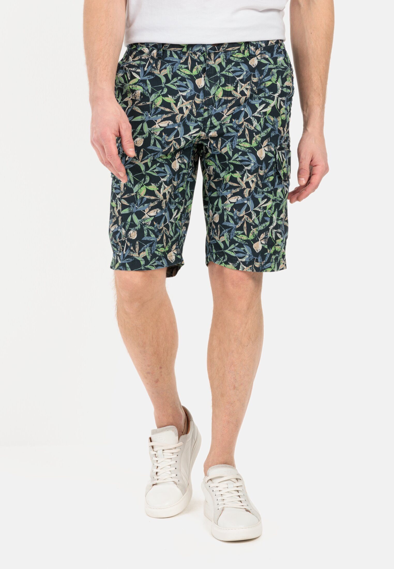 camel active Cargoshorts mit Allover-Print