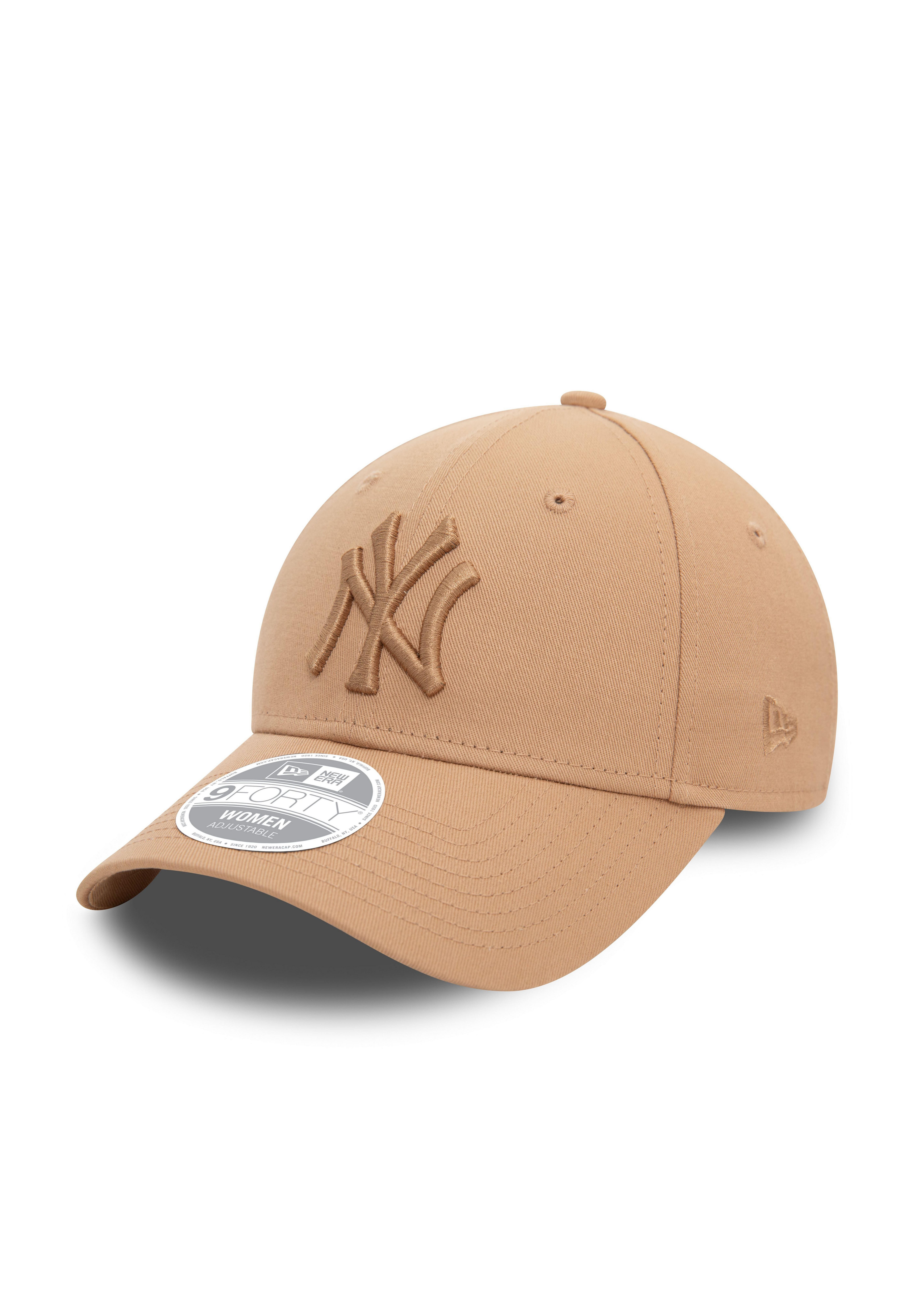 Baseball Cap New York Yankees MLB League Essential Tonal Beige 9Forty Verstellbare
