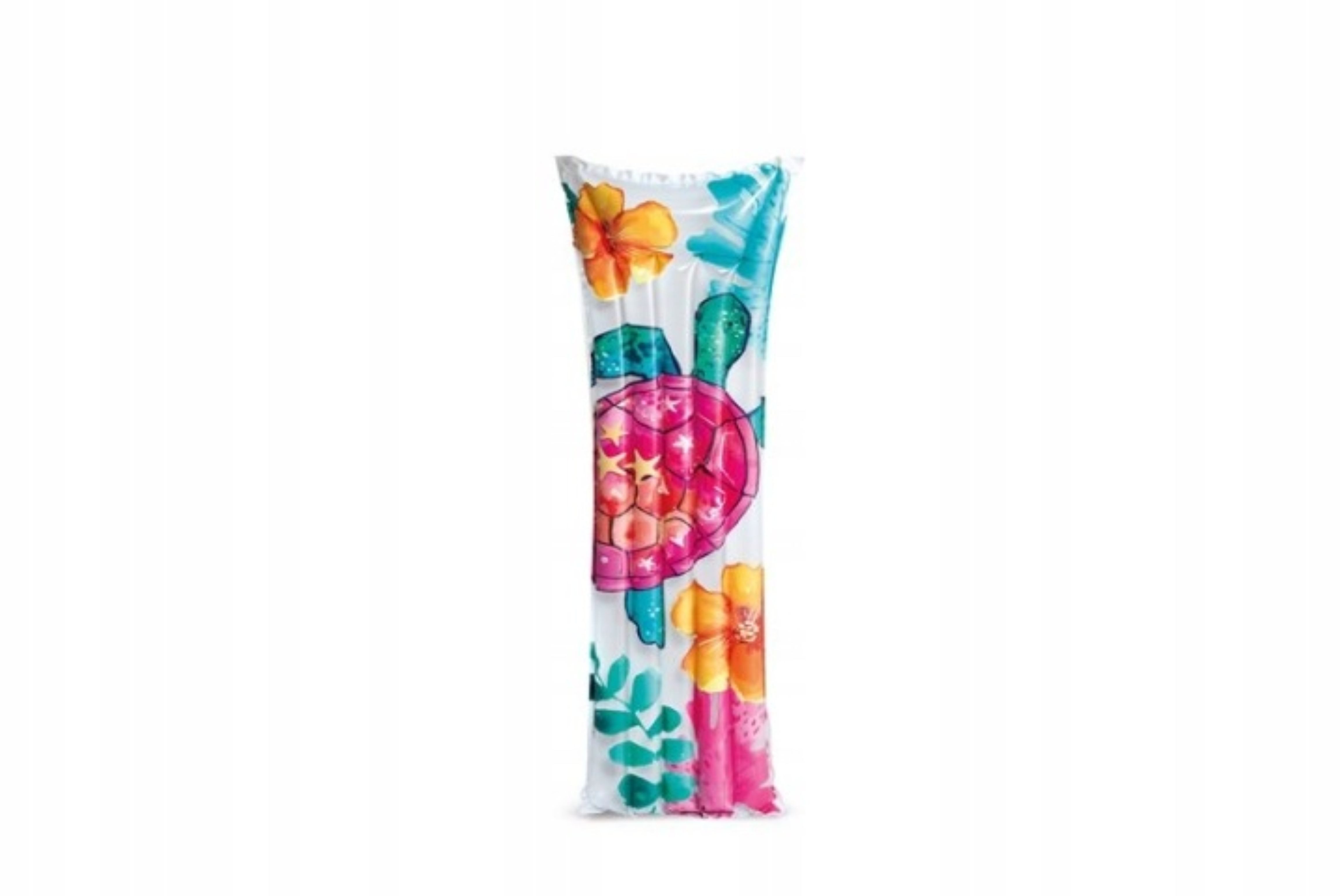 Intex Luftmatratze INTEX 59720EU Luftmatratze Schildkröte 183x69 cm Poolliege, (1-St)