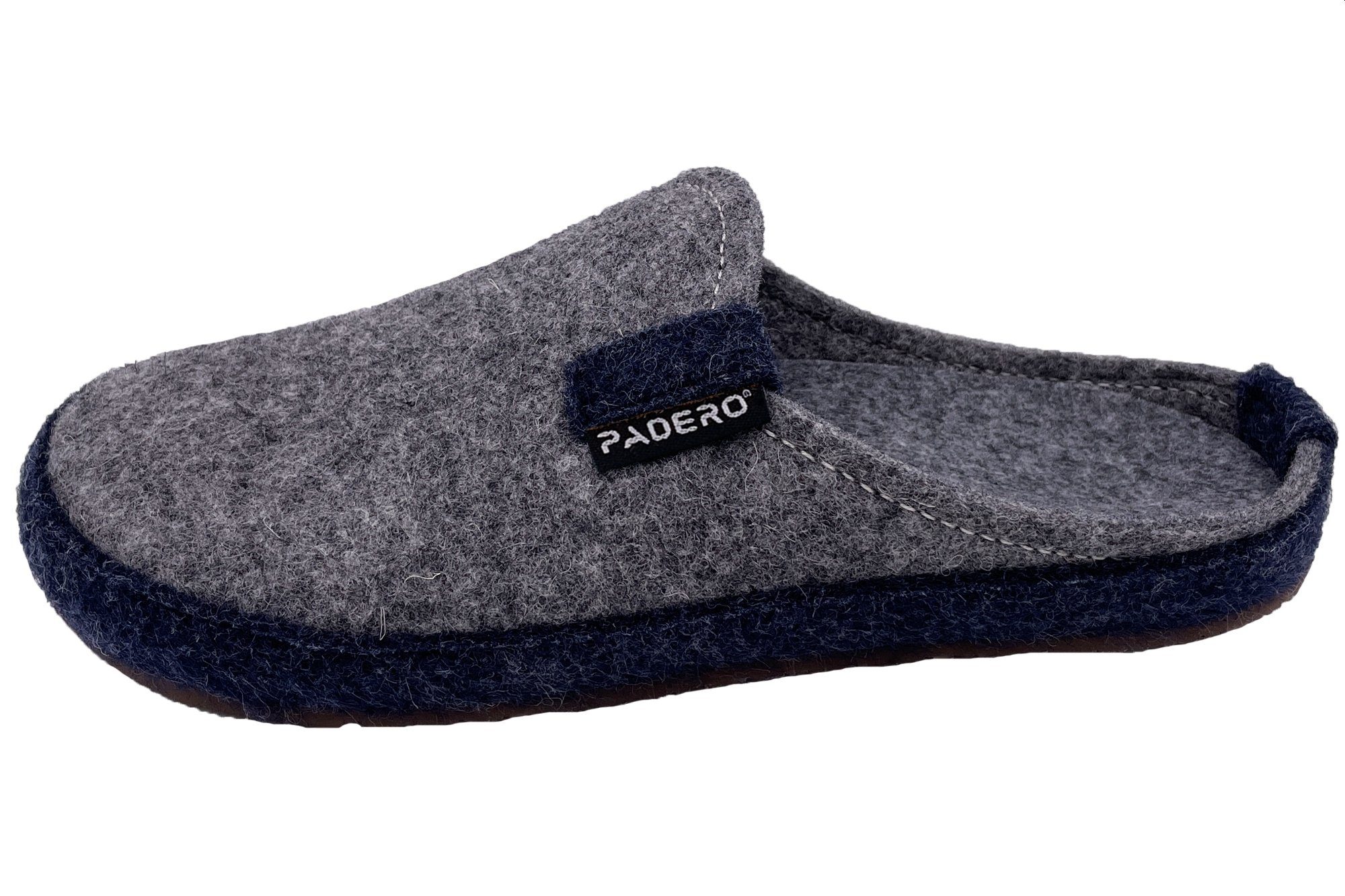 PADERO TONI Pantoffel Wollfilz Hausschuh