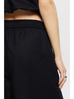 Esprit Shorts Pull-on-Shorts aus Baumwolle-Leinen-Mix (1-tlg)