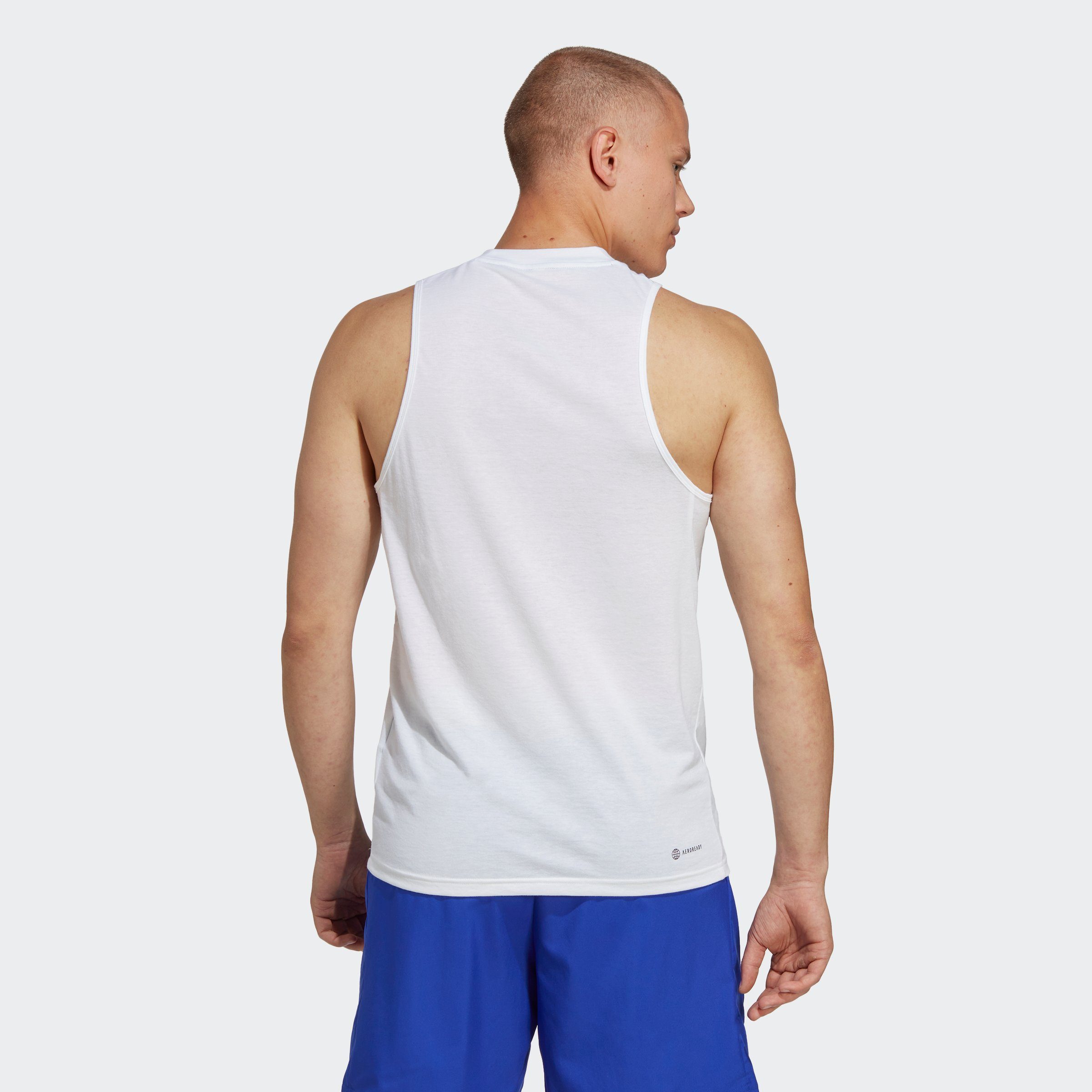 FEELREADY Tanktop ESSENTIALS / White TRAINING Black TRAIN adidas SLEEVELESS Performance