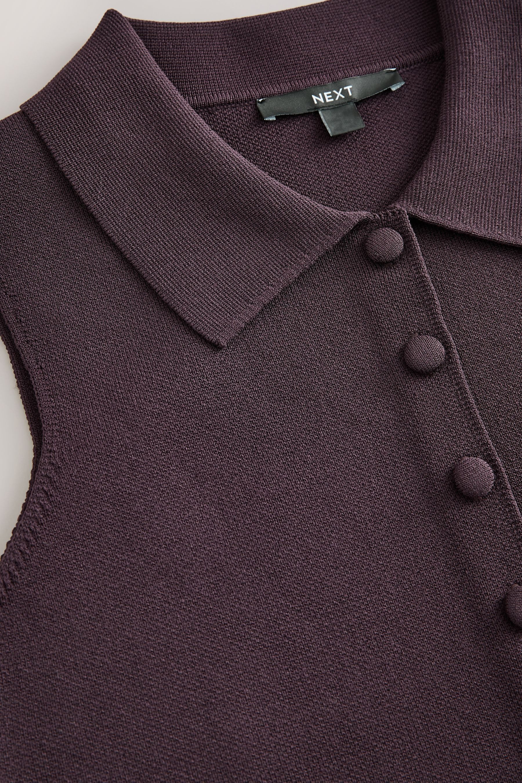 Next Strickjacke Elegante Strickweste zum Knöpfen (1-tlg) – Bild 3 von 5