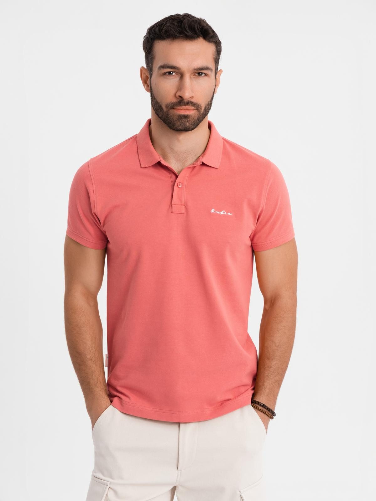 OMBRE Poloshirt Poloshirt aus Baumwoll-Piqué-Strick günstig online kaufen