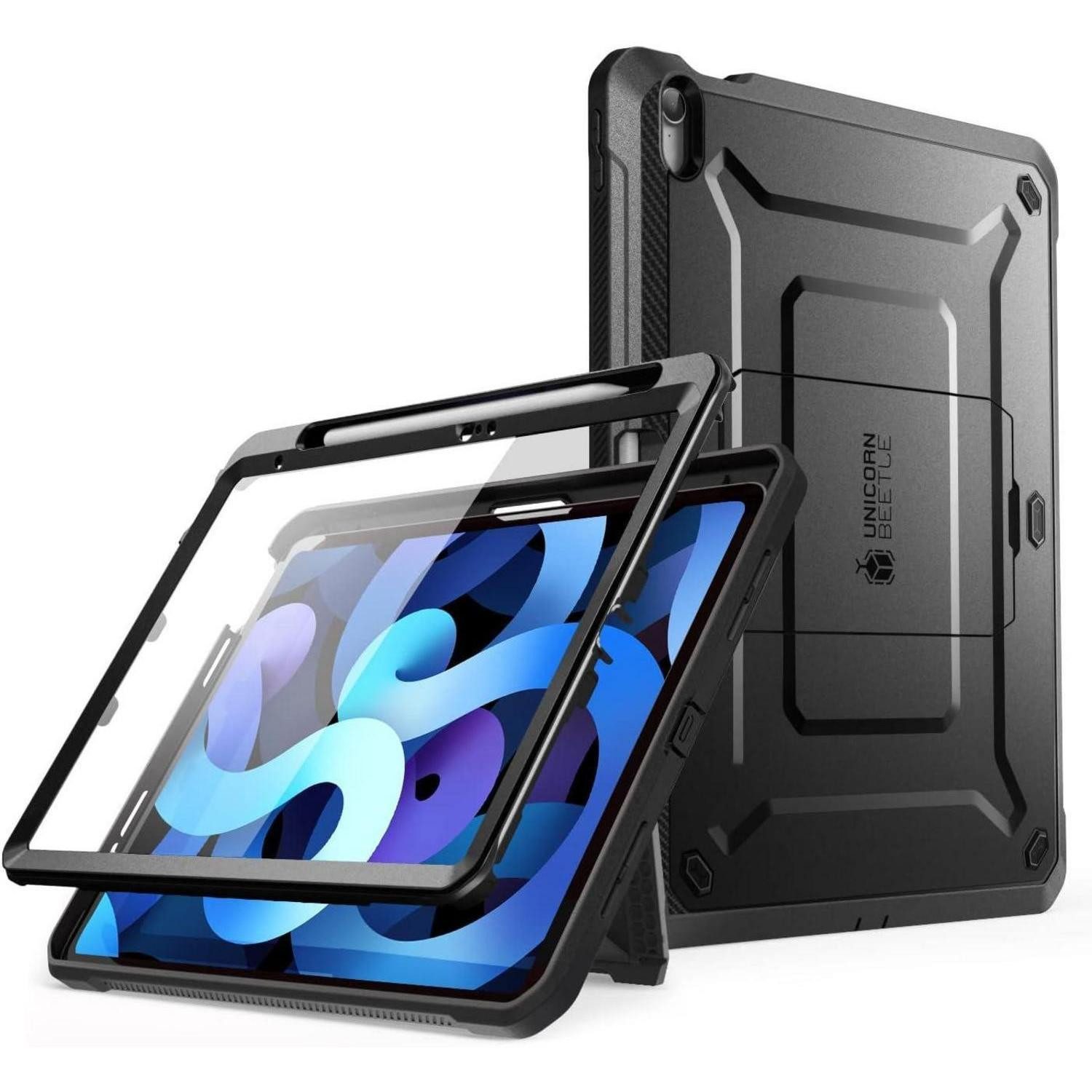 LuxusKollektion Tablet-Hülle Schutzhülle iPad A16 11 Zoll 360 Displayschutz Ständer Schwarz