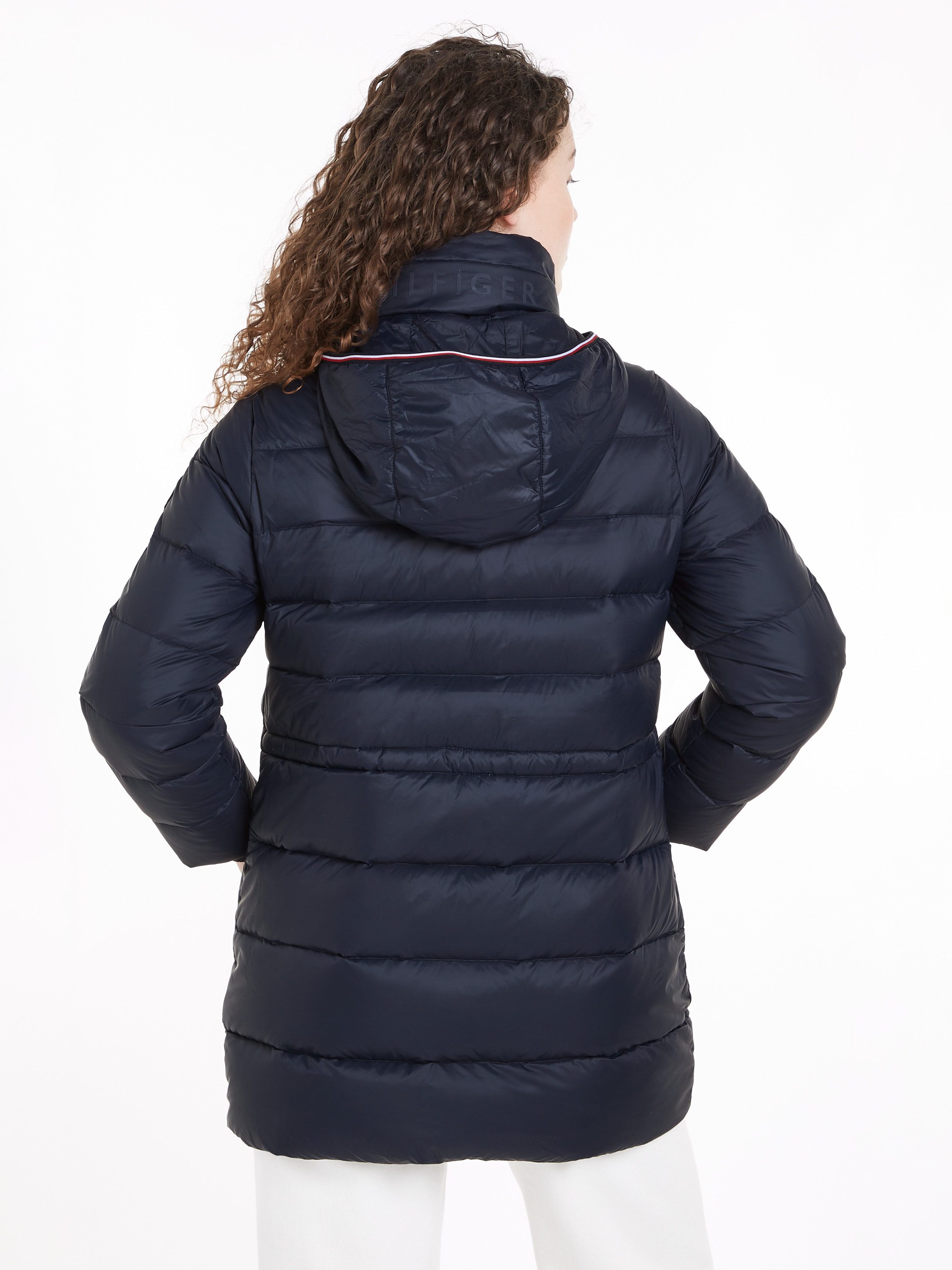 Tommy Hilfiger Langmantel mit Logoprägung günstig online kaufen