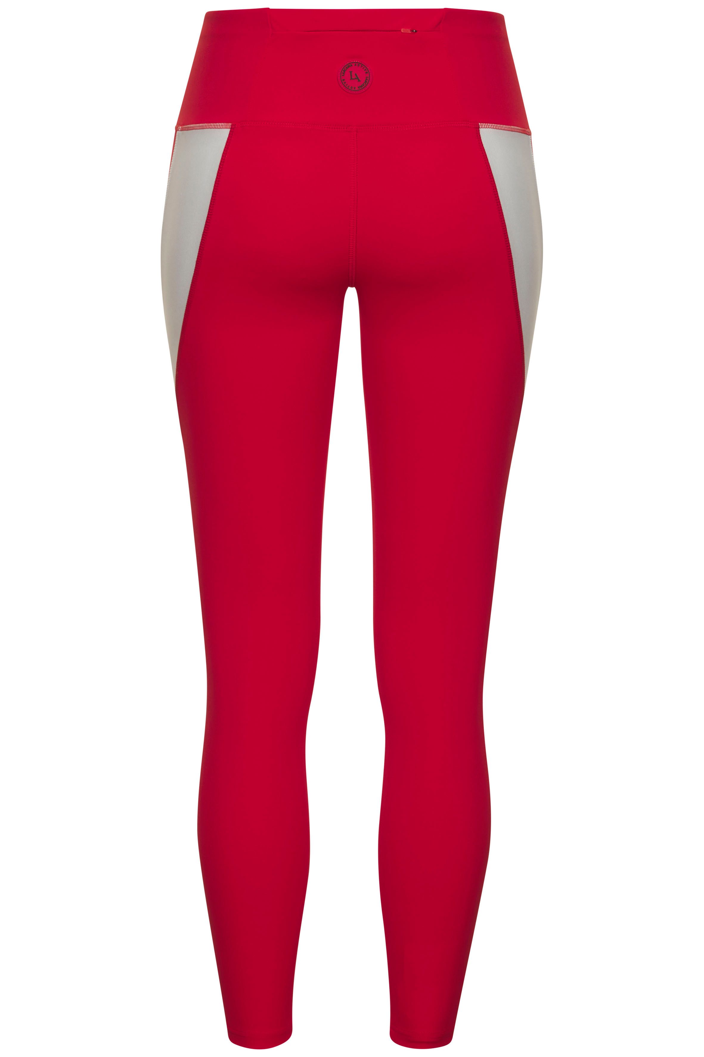 LASCANA ACTIVE Leggings Logo-Badge und Reißverschlusstasche auf der Rückseite
