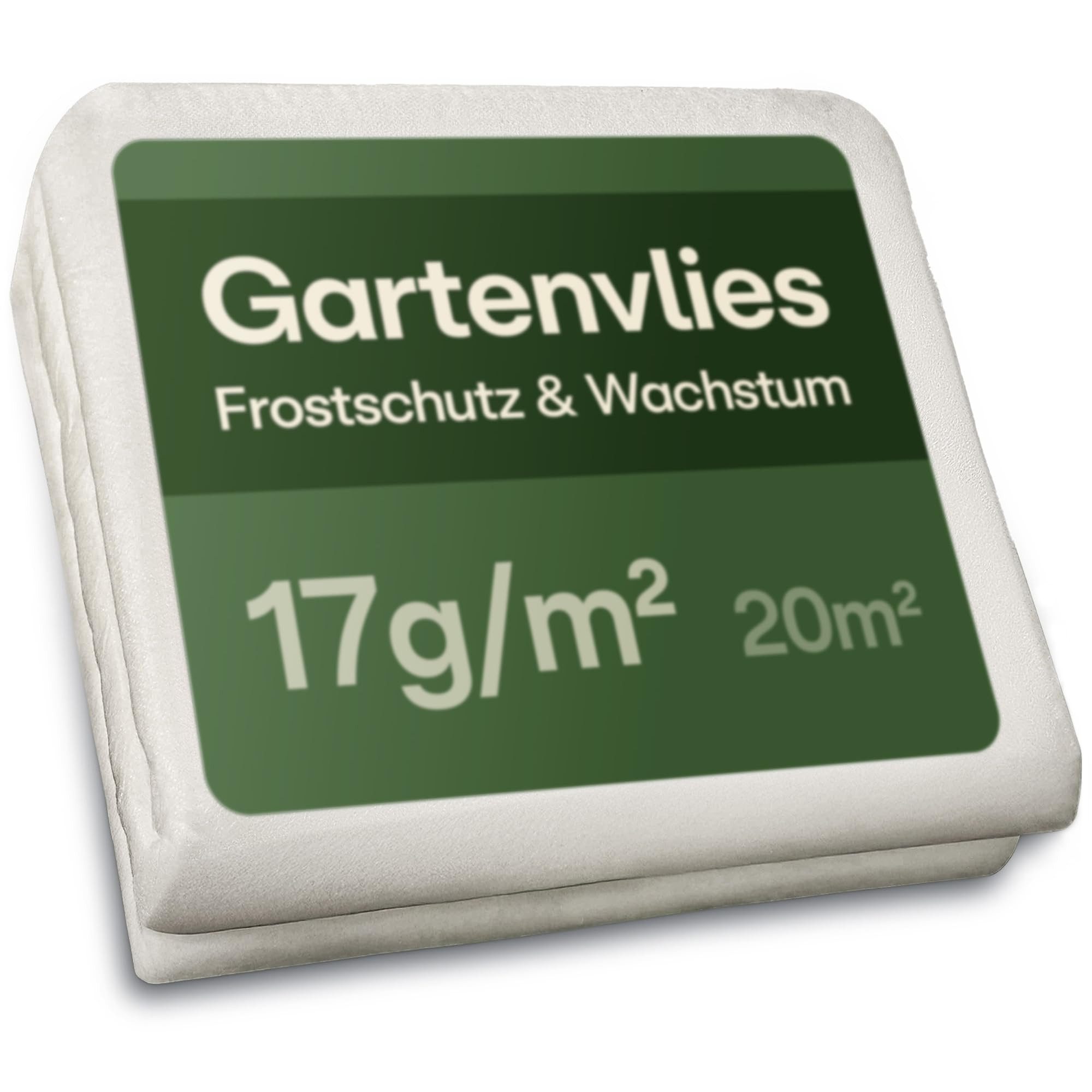 Praknu Gartenvlies Gartenvlies für Pflanzen mit Frost- und Winterschutz 20m² 2x10m 17g/m², (Einzelartikel, 1-St., 1 Stück, 2 x 10 m (20 m), Flächengewicht 17 g/m², Gewicht 340 g), reißfest, UV-stabil, wasserdurchlässig, frostschützend, zuschneidbar