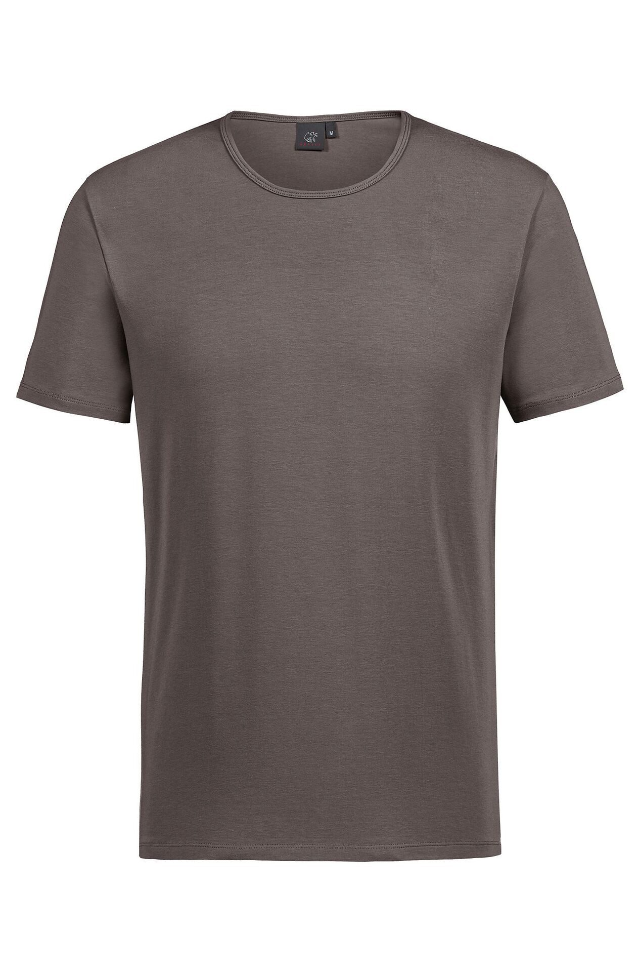 GREIFF T-Shirt Greiff SHIRTS Herren T-Shirt Kurzarm Rundhals Regular-Fit Taupe