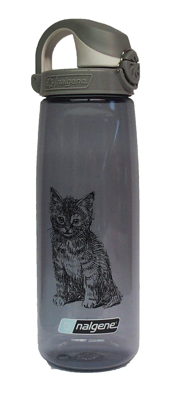 Nalgene Trinkflasche Nalgene Trinkflasche 'OTF' - 0,65 L, "Katze"
