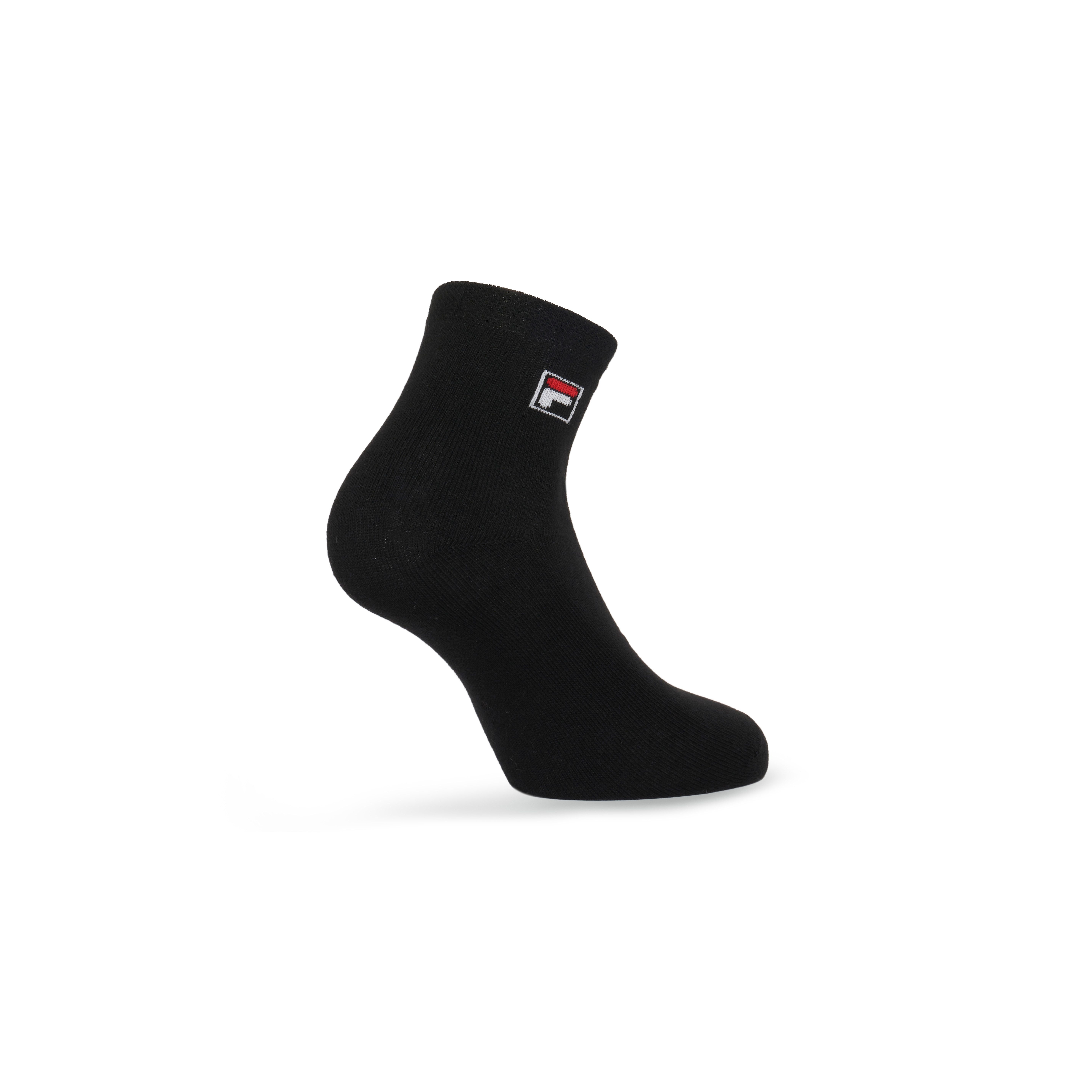 Fila Kurzsocken UNISEX QUARTER PLAIN SOCKS (6 Paar) mit Logo-Schriftzug – Bild 5 von 5