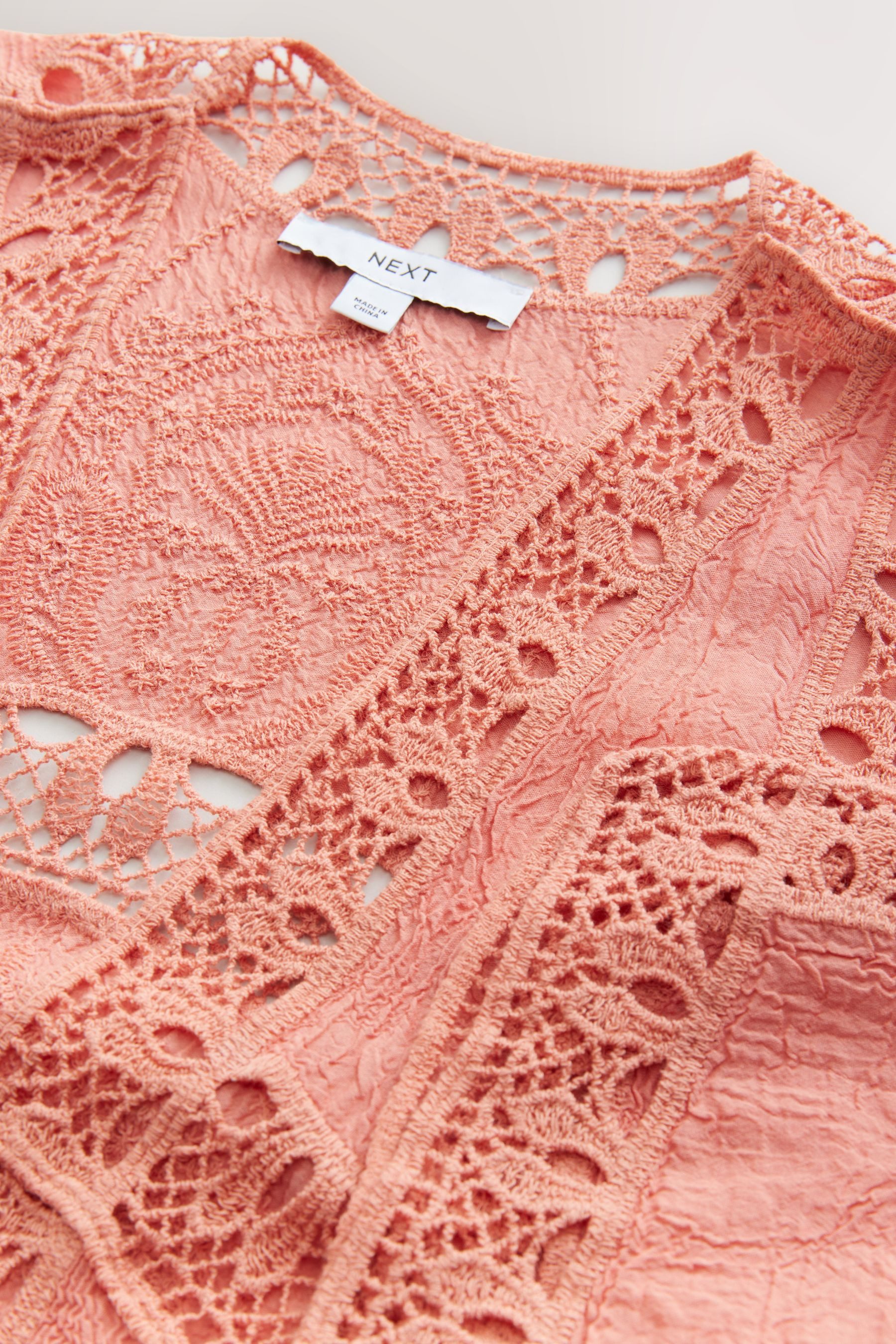 Next Strandshirt Langer Häkel-Überwurf (1-tlg) günstig online kaufen