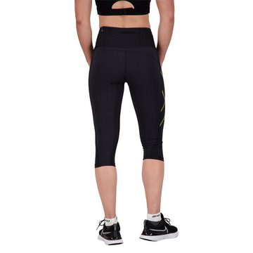 2xU 3/4-Leggings Kompressionshose ¾ (1-tlg) Abgestufte und gezielte Kompression für eine verbesserte Durchblutung