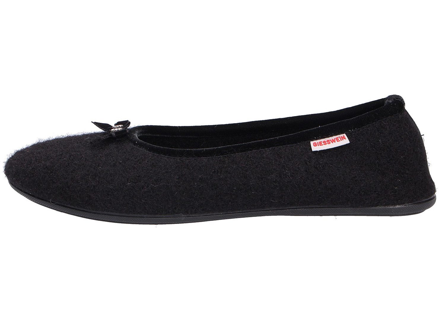 Giesswein Giesswein Damen Hüttenschuhe schwarz Größe Hausschuh