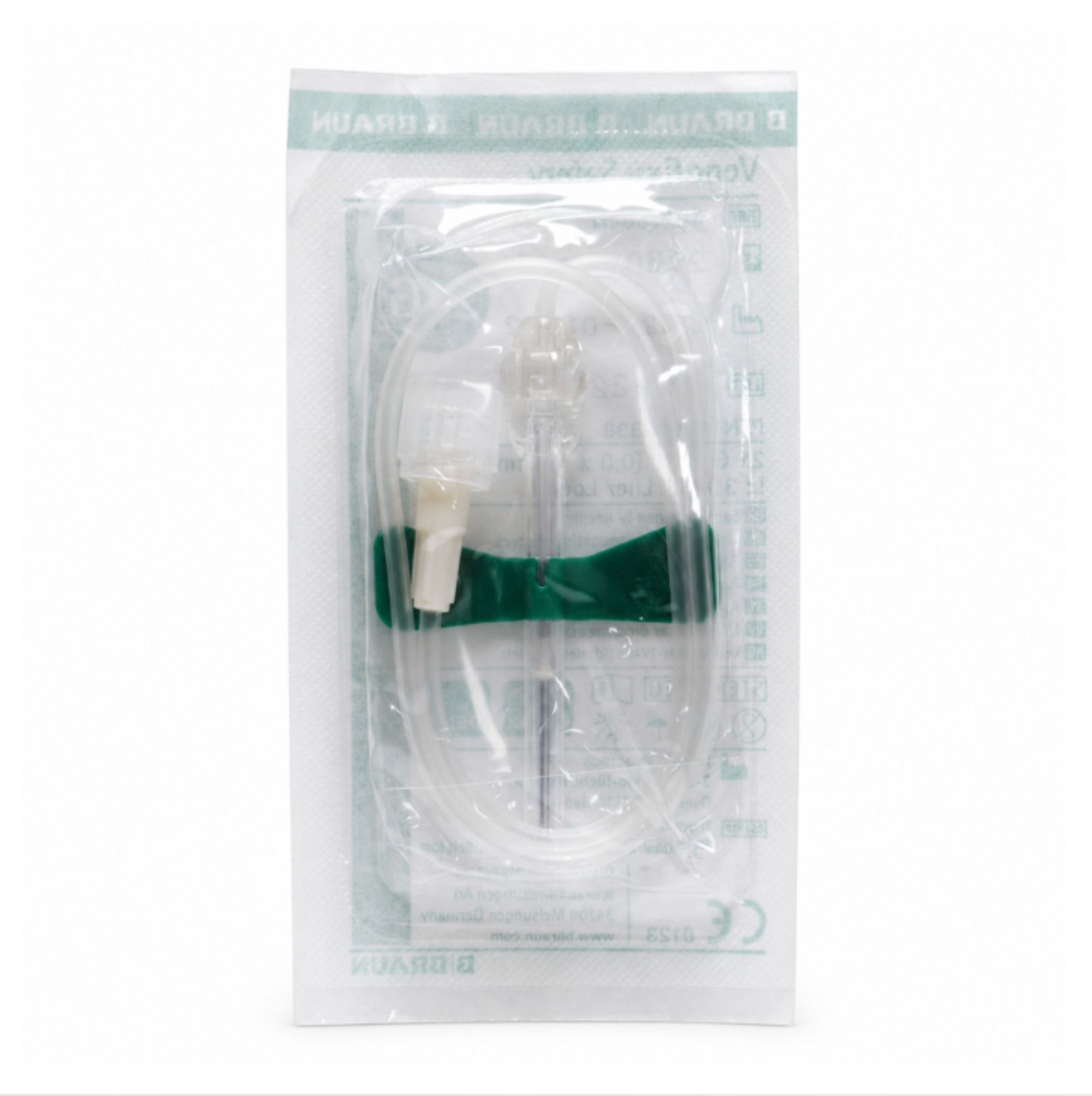 B. Braun Injektionsnadel VENOFIX Safety Venenpunkt.21 G 0,8x19mm 30cm grün