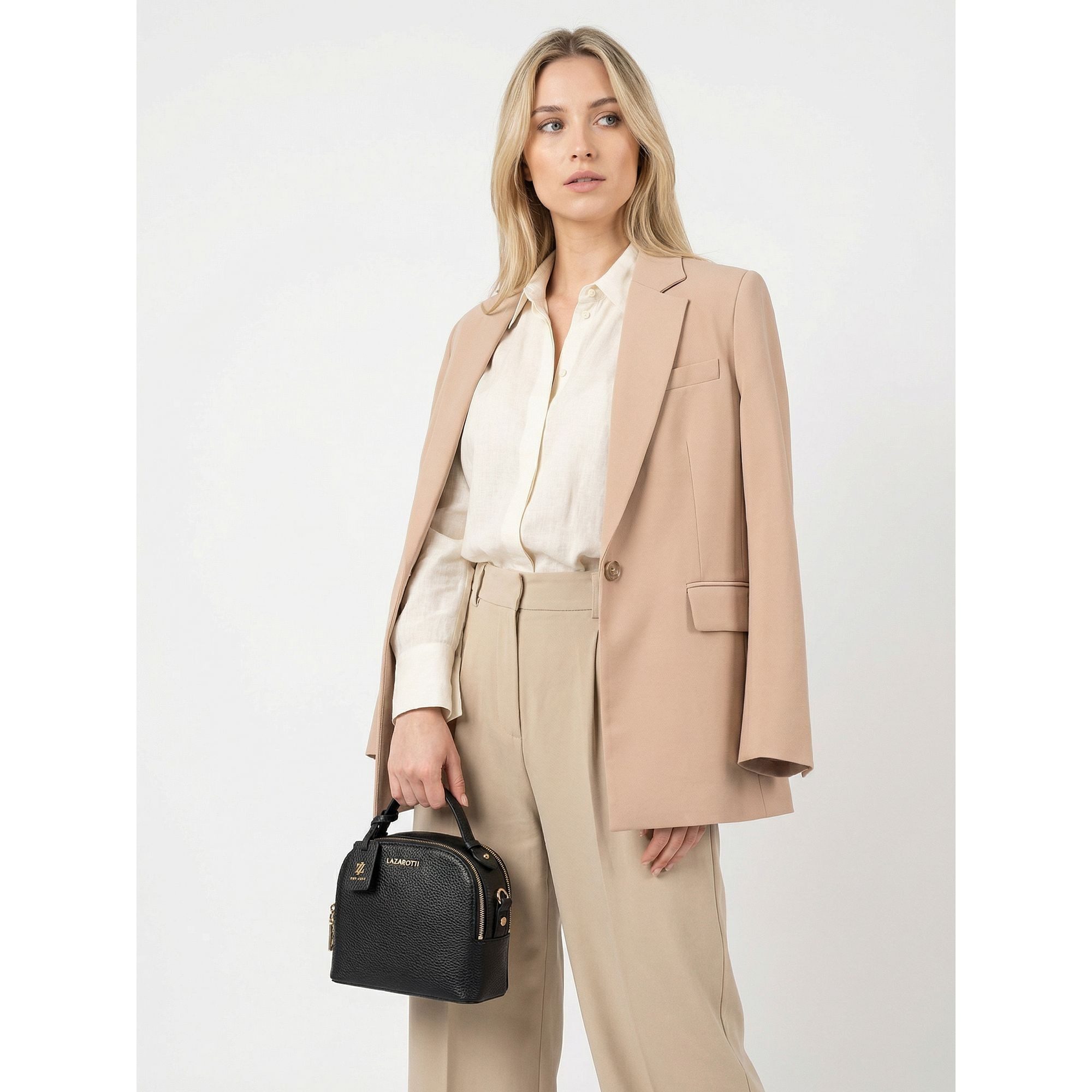Lazarotti Henkeltasche Bologna Leather, Leder
