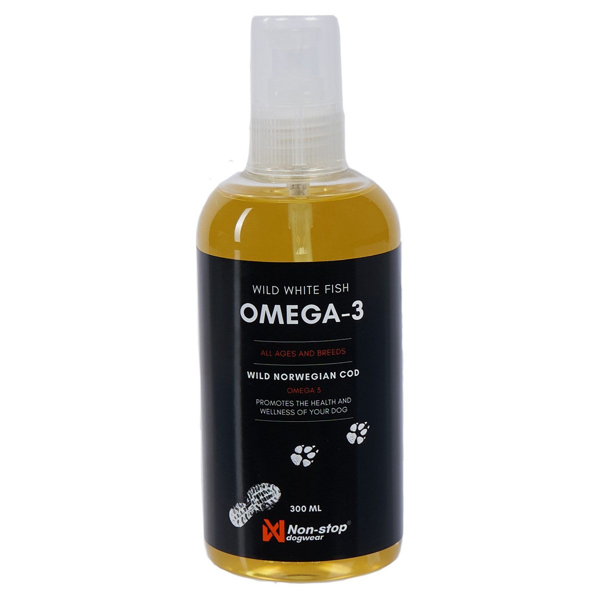 Non-stop dogwear Omega 3 Öl Wild White Fish, für: Hund
