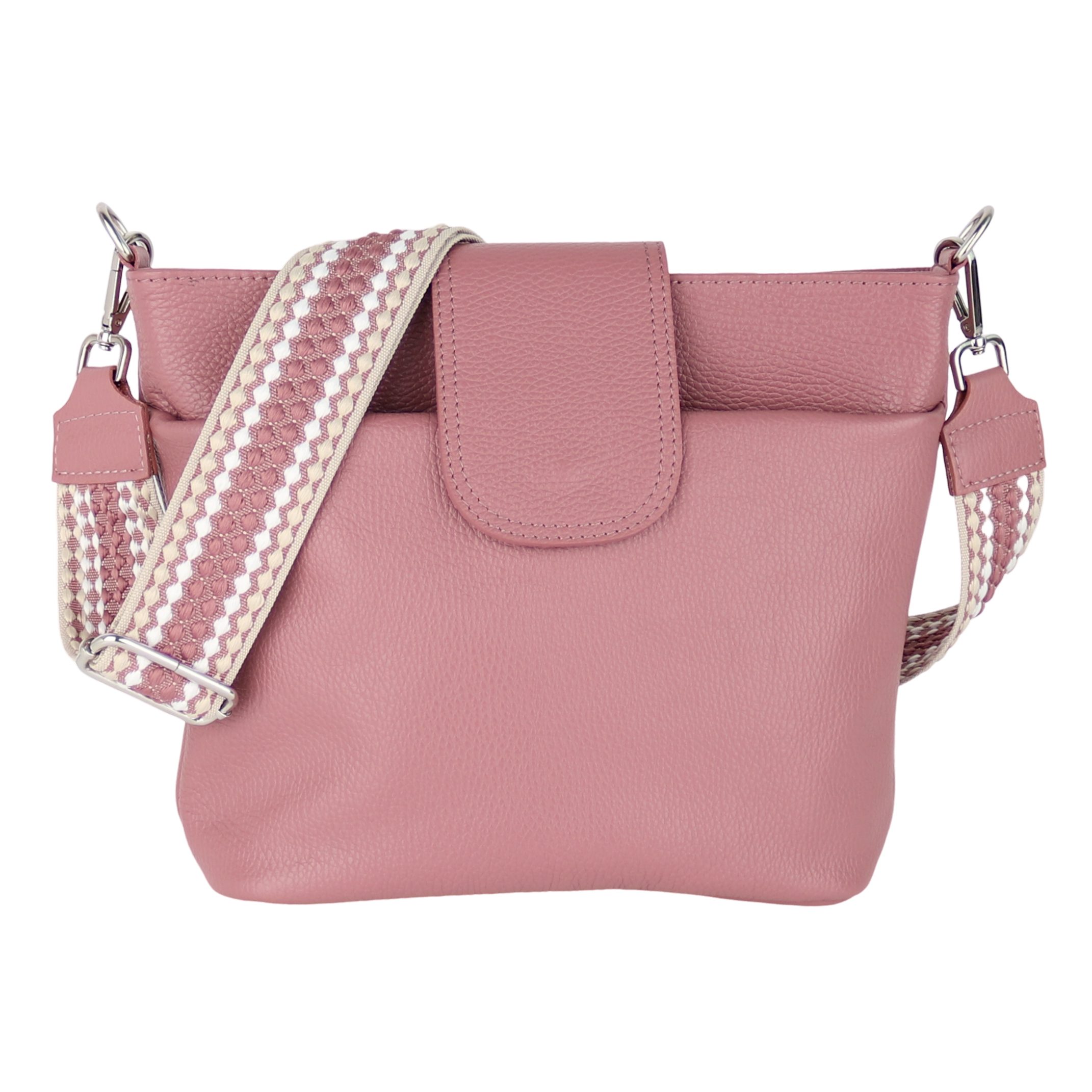 MIRROSI Umhängetasche Damen, Crossbody Bag, Echtleder Made in Italy (1 Tasc günstig online kaufen