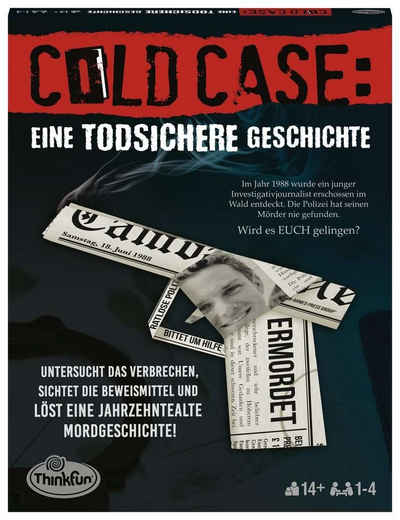 Ravensburger Spiel, Cold Case: Eine todsicher Geschichte. Der Krimi im eigenen Heim