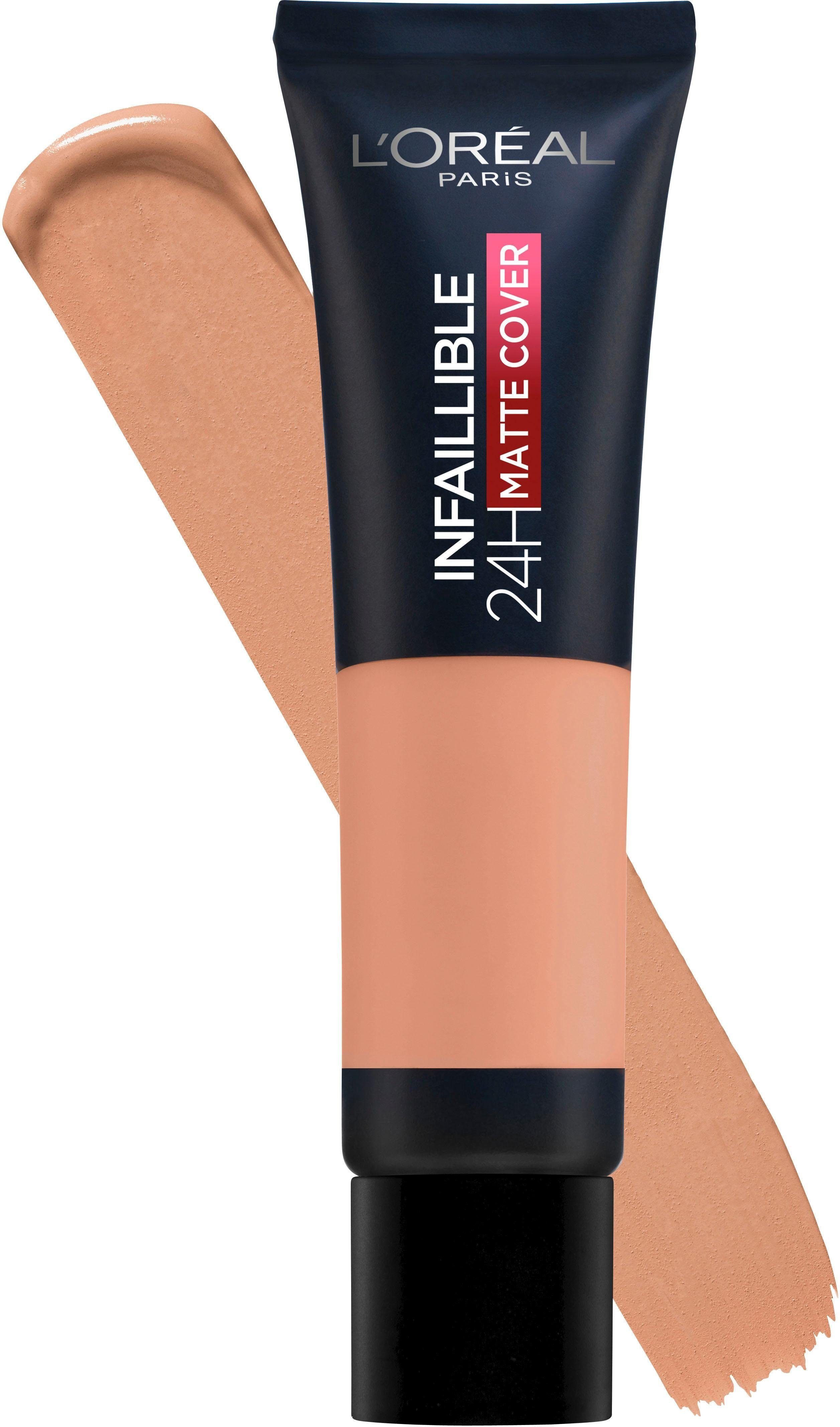 L'ORÉAL PARIS Foundation L'Oréal Rose/Rose Cover 32H Infaillible Beige Beige 145 Matte Paris