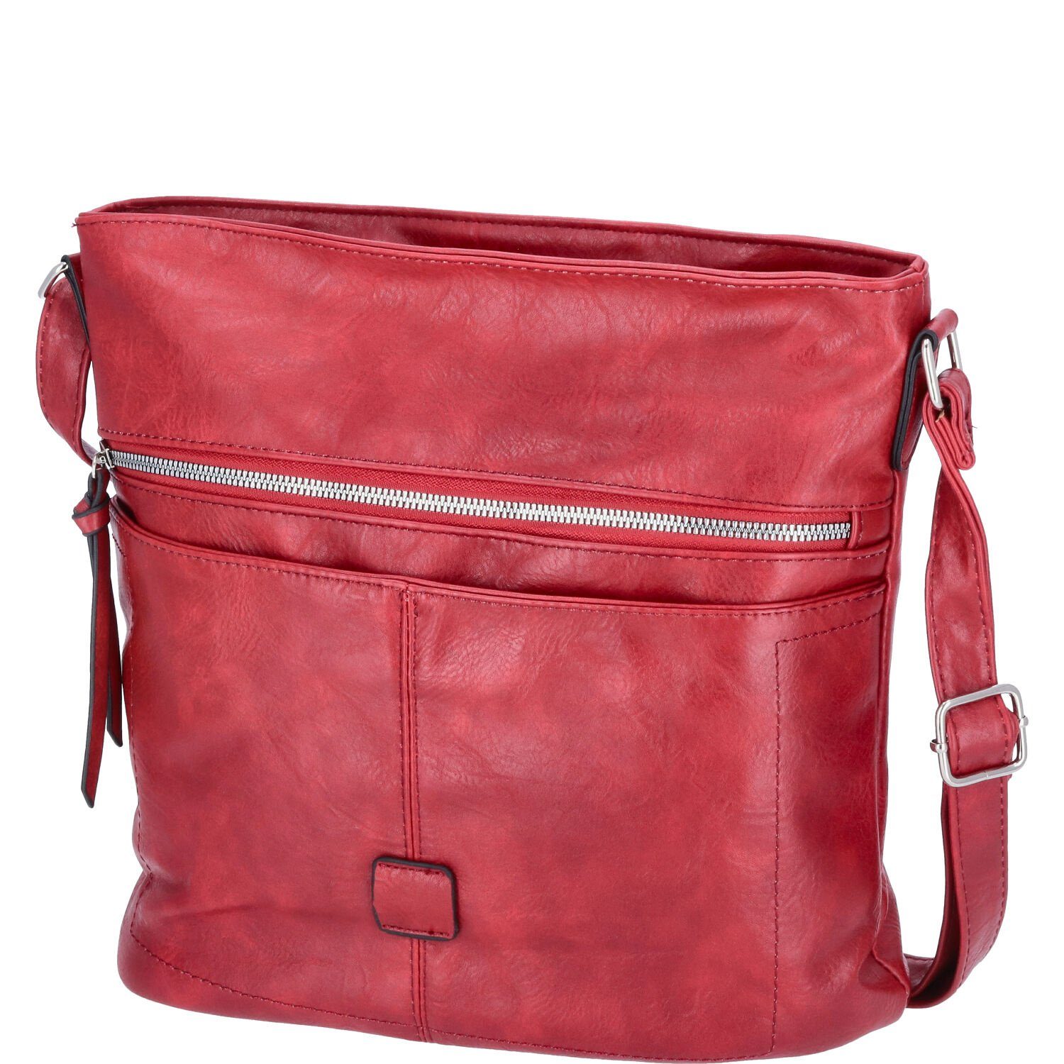 Antonio Umhängetasche Antonio Damen Handtasche rot günstig online kaufen
