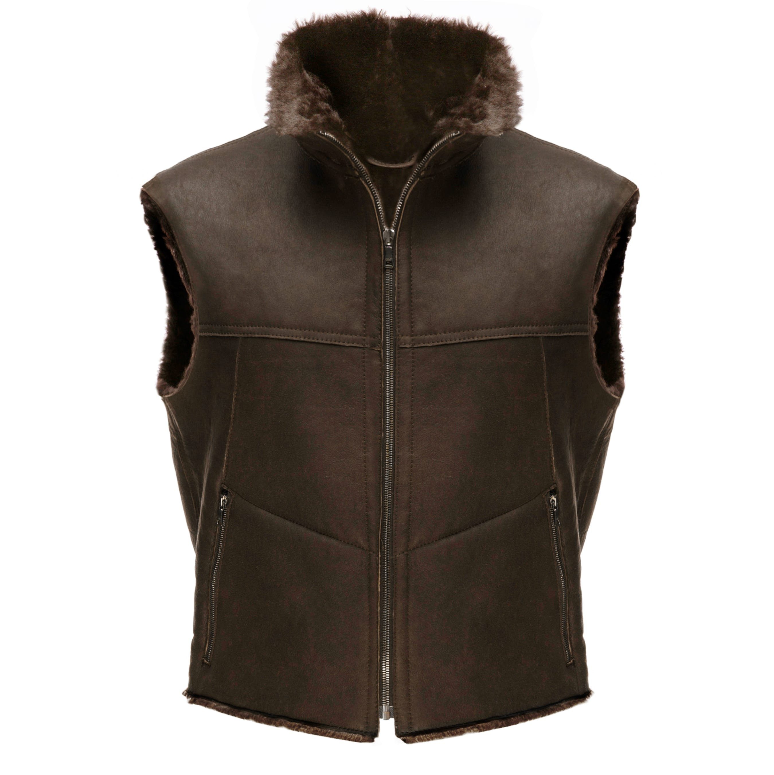 Werner Christ Horse Lederweste Humphrey aus echtem Lammfell günstig online kaufen