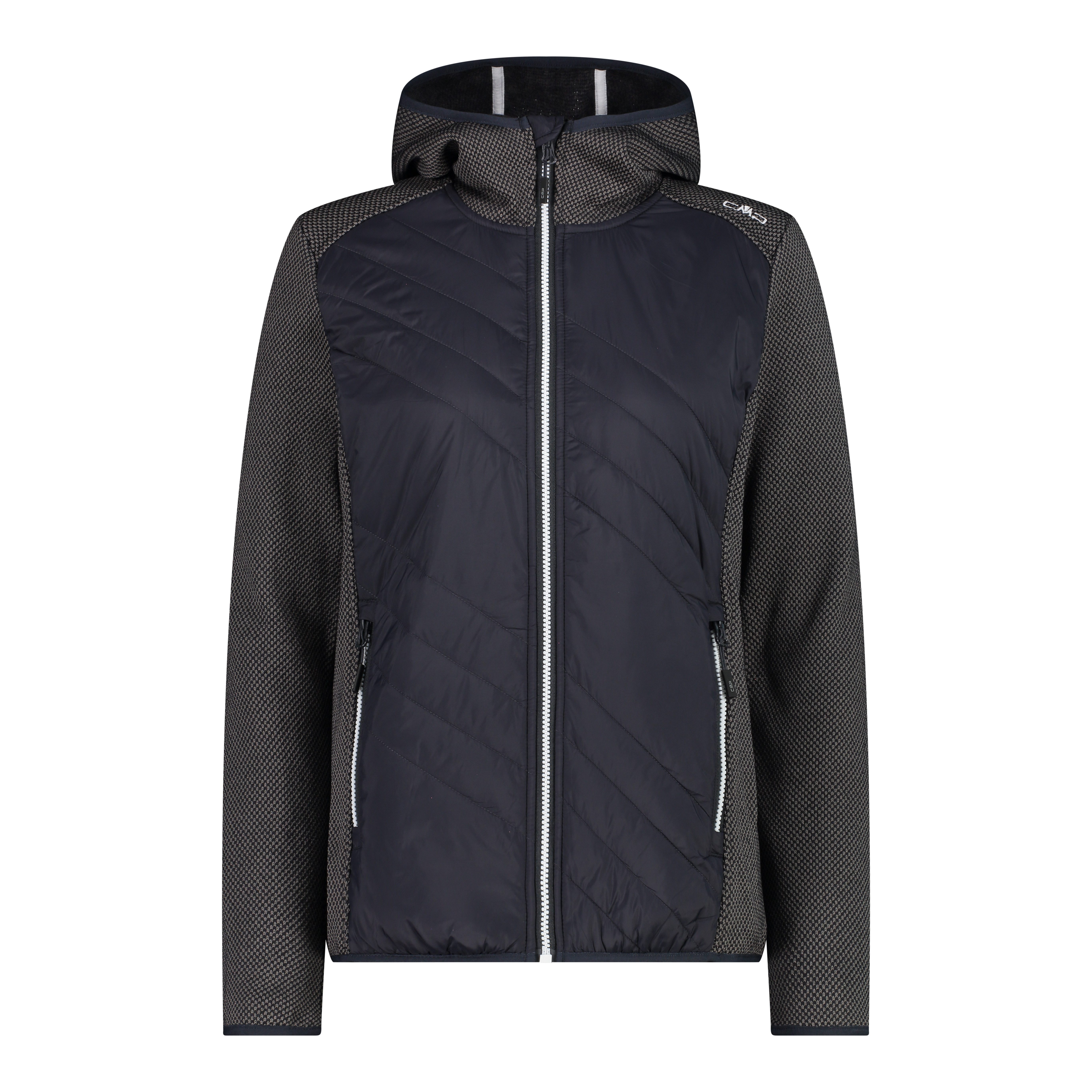 Outdoorjacke CMP Damen Jacke Woman Hybrid Jacket Fix Hood 33H5376