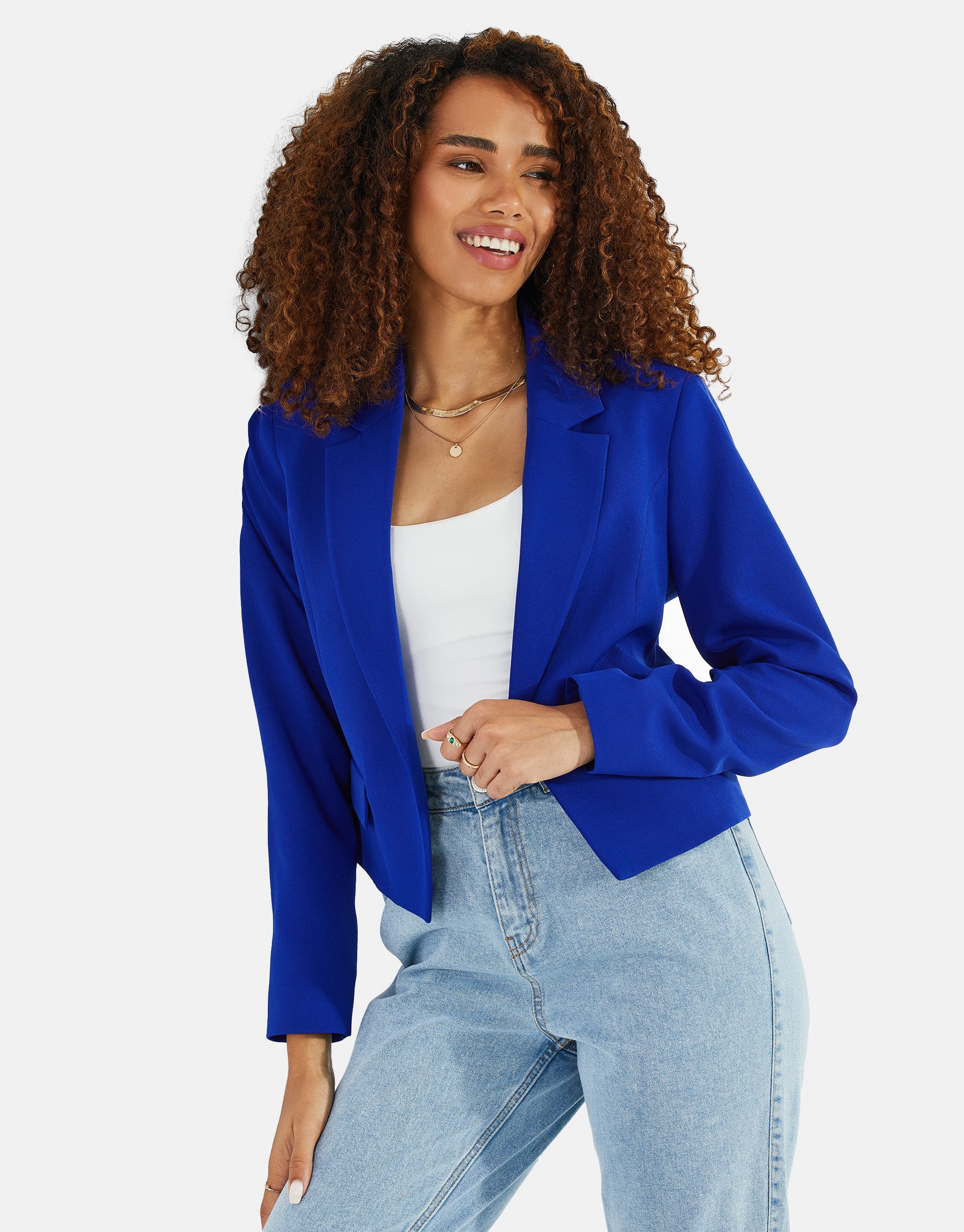 Threadbare Jackenblazer THB Comptan Cropped Blazer (1-tlg) im angesagten Cr günstig online kaufen