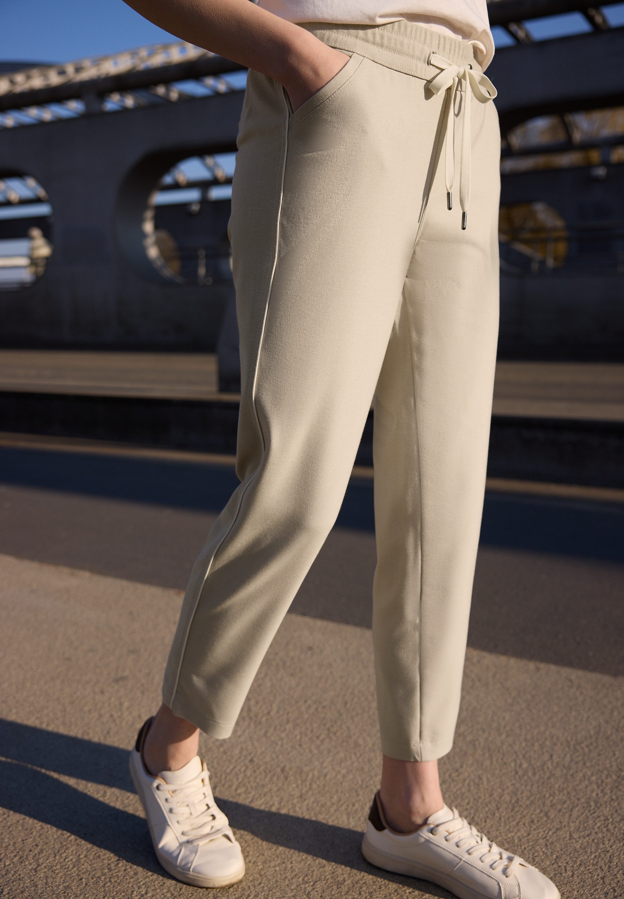 STREET ONE STUDIO Jogger Pants Middle Waist günstig online kaufen