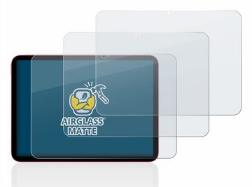 BROTECT flexible Panzerglasfolie für Apple iPad 10.9" 2022 WiFi (10. Gen), Displayschutzglas, 3 Stück, Schutzglas Glasfolie matt entspiegelt Anti-Reflex