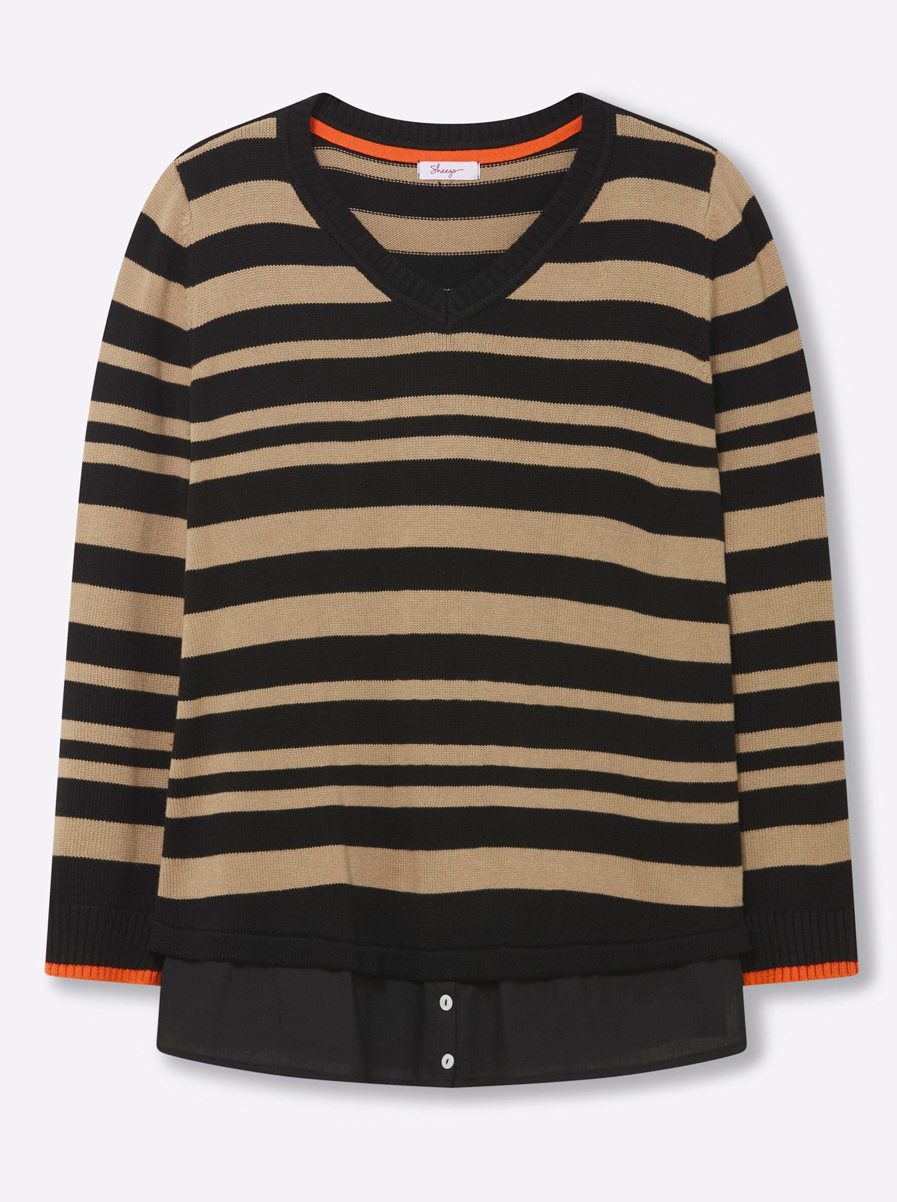 Strickpullover Pullover Langarm Jersey
