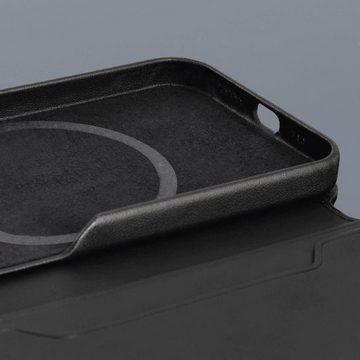 Hama Smartphone-Hülle Booklet für Apple iPhone 13 Pro, schwarz, klappbar, Kunstleder, Wireless Charging kompatibel