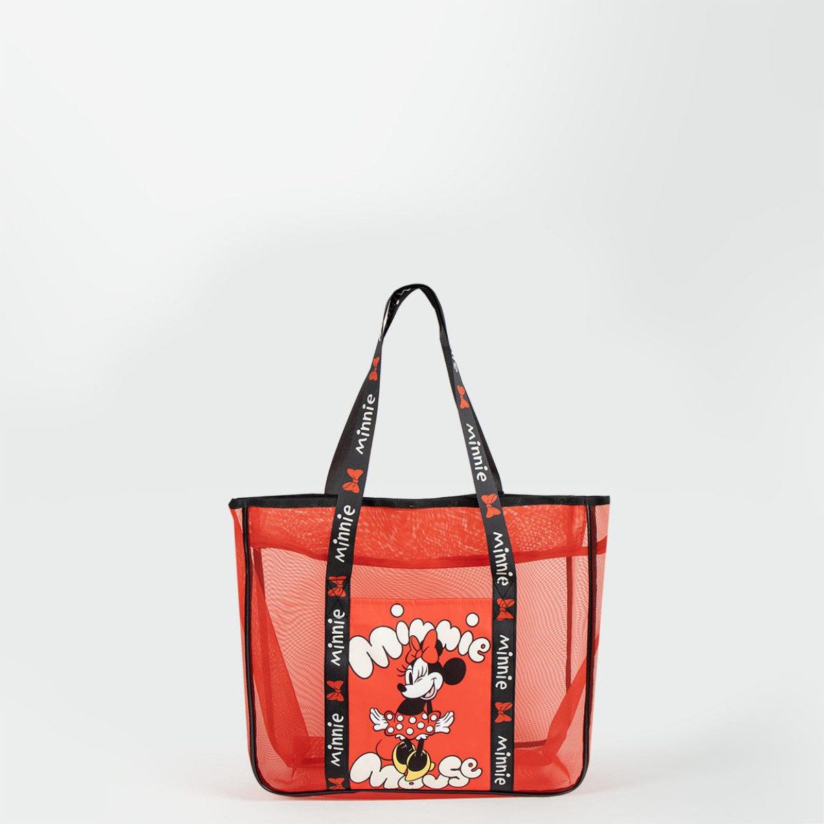 Cerda Shopper Disney Minnie Premium Tasche Strandtasche groß Polyester