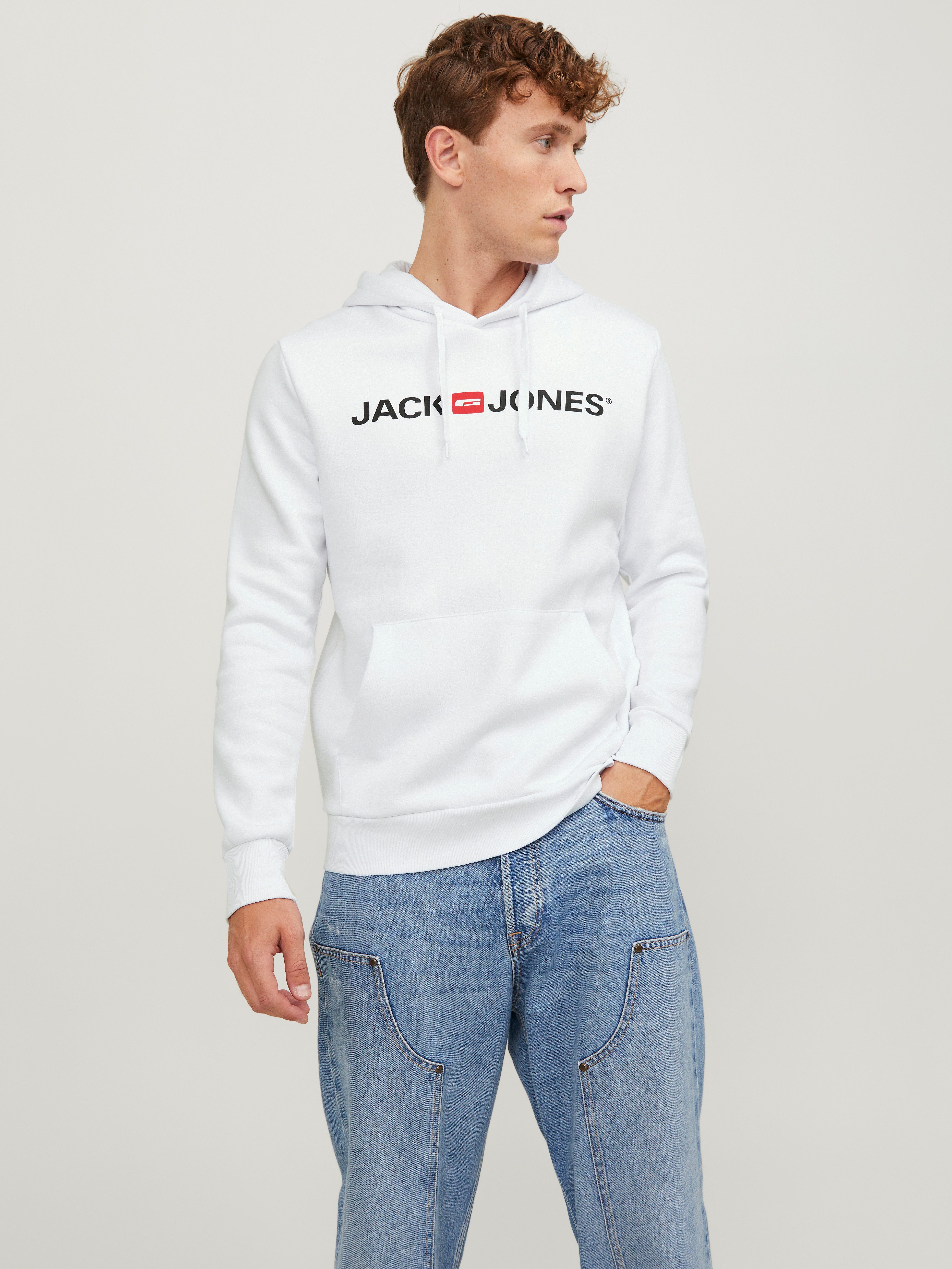 Jack & Jones Kapuzensweatshirt JJECORP Hoodie mit Logo und hohem Tragekomfo günstig online kaufen