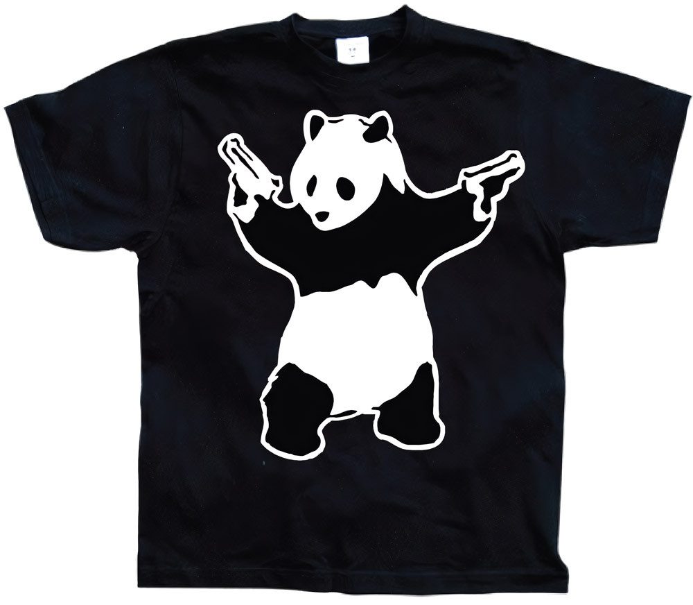 BANKSY T-Shirt Panda T-Shirt
