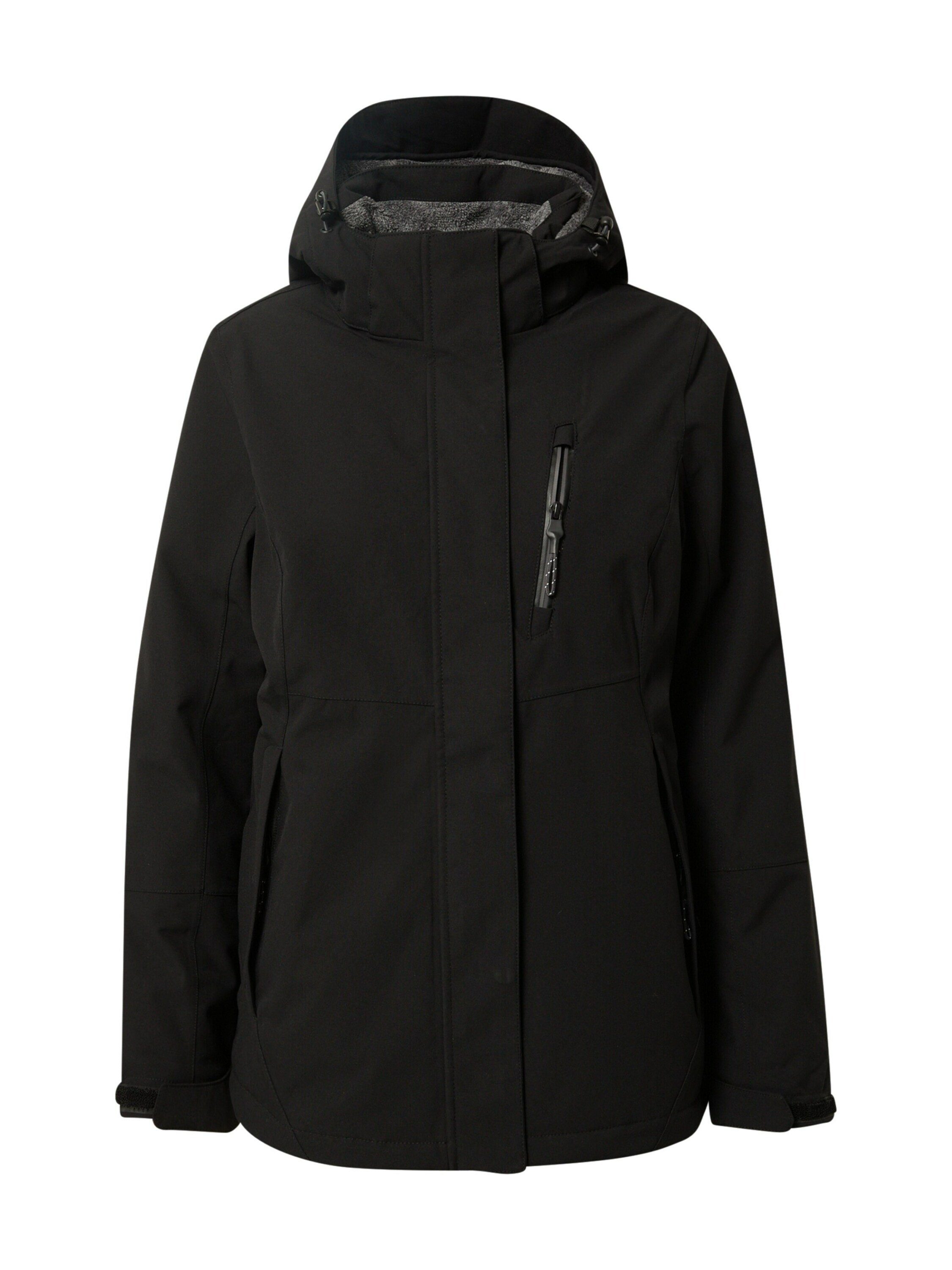 Killtec Outdoorjacke KOW 140 (1-St) Schwarz