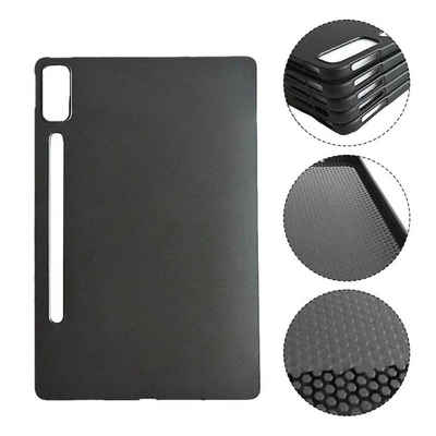Wigento Tablet-Hülle Für Lenovo Tab P12 12.7 Tablet Tasche Hülle TPU Silikon Cover Case