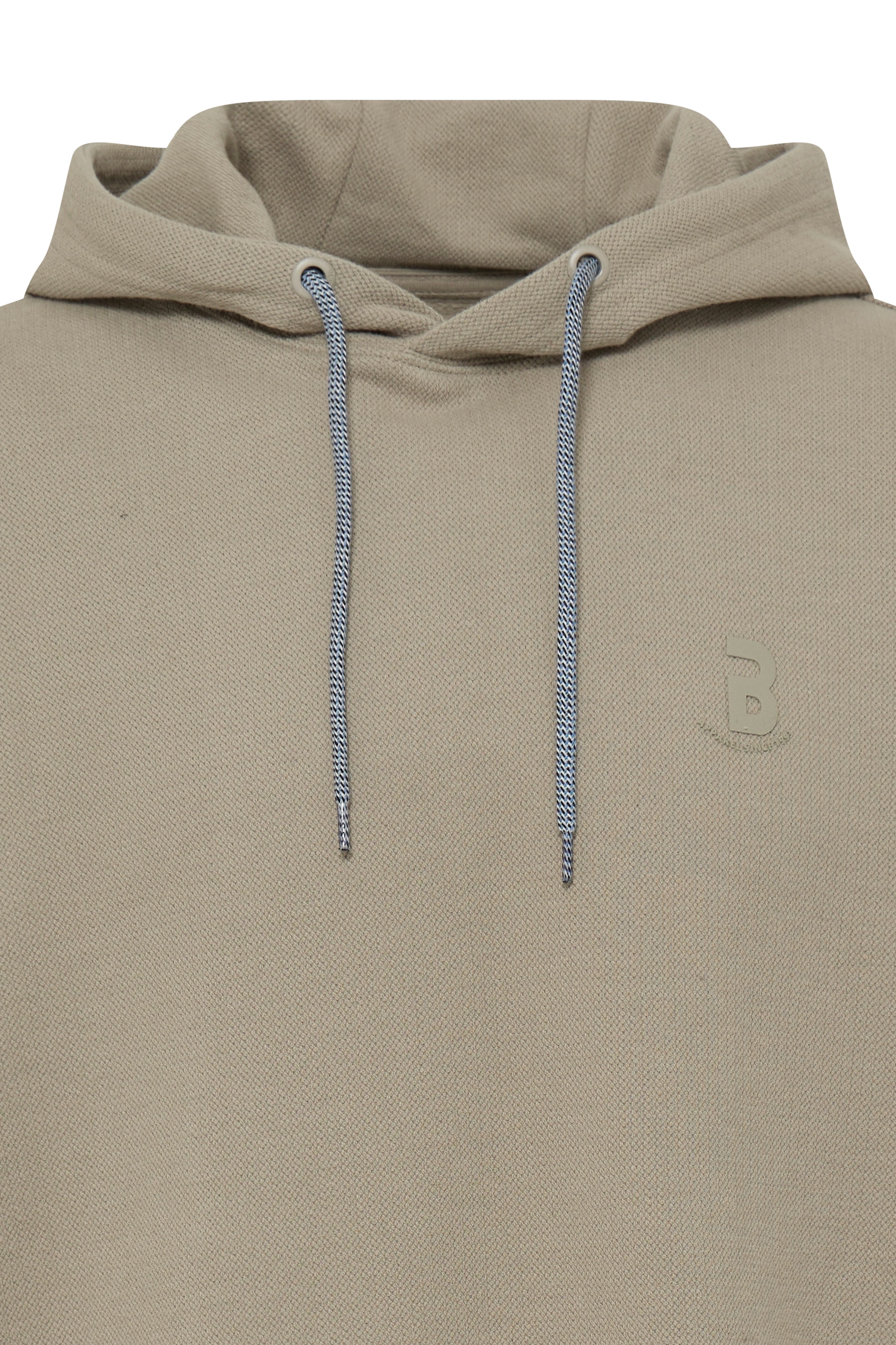 Blend Kapuzensweatshirt BHJUMA PIQUE SWEAT aus Baumwolle und Polyester, Regular Fit, ohne Verschluss