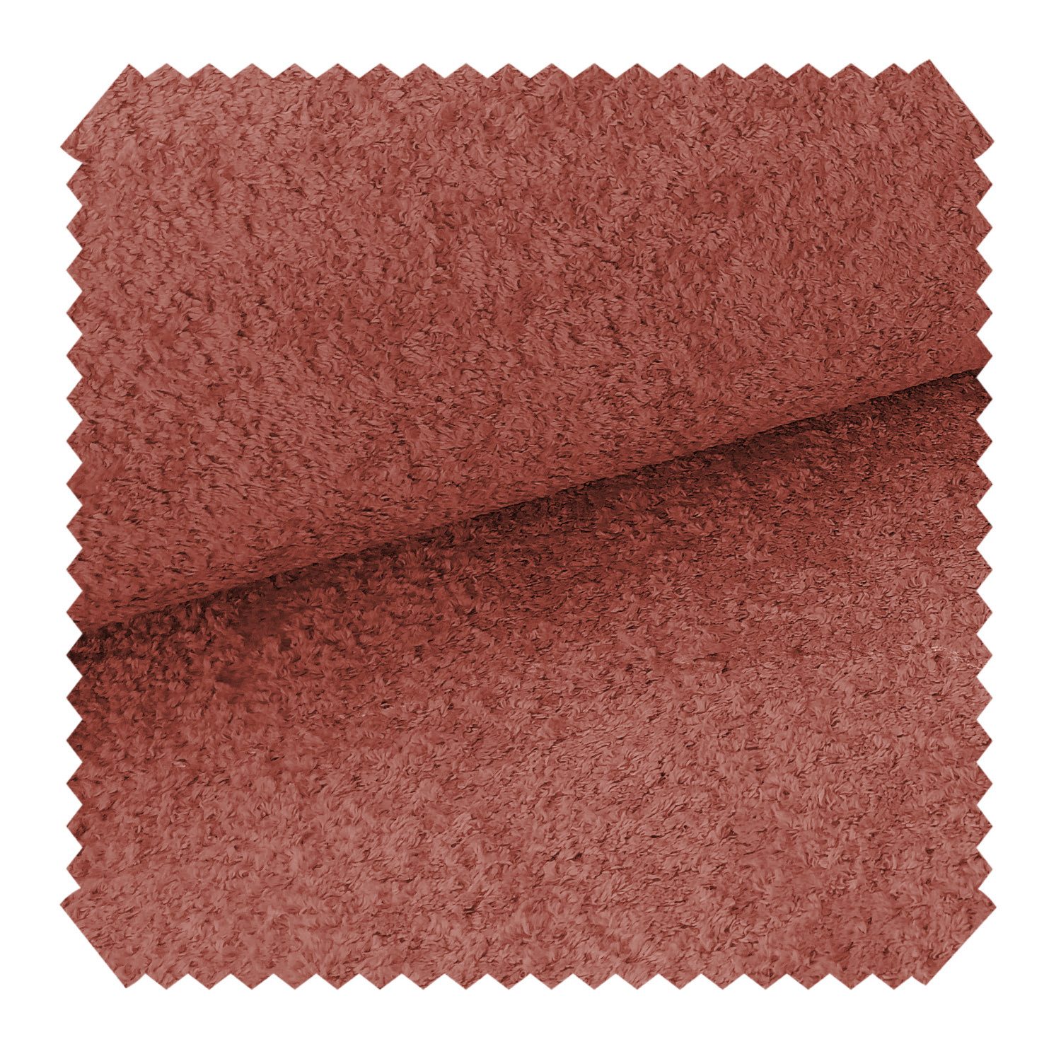 novely® Stoff MONIQUE Samtweicher Bouclé-Polsterstoff, Möbelstoff in Erdtönen, Schwer Entzündbar, Kuschelweich, Robust