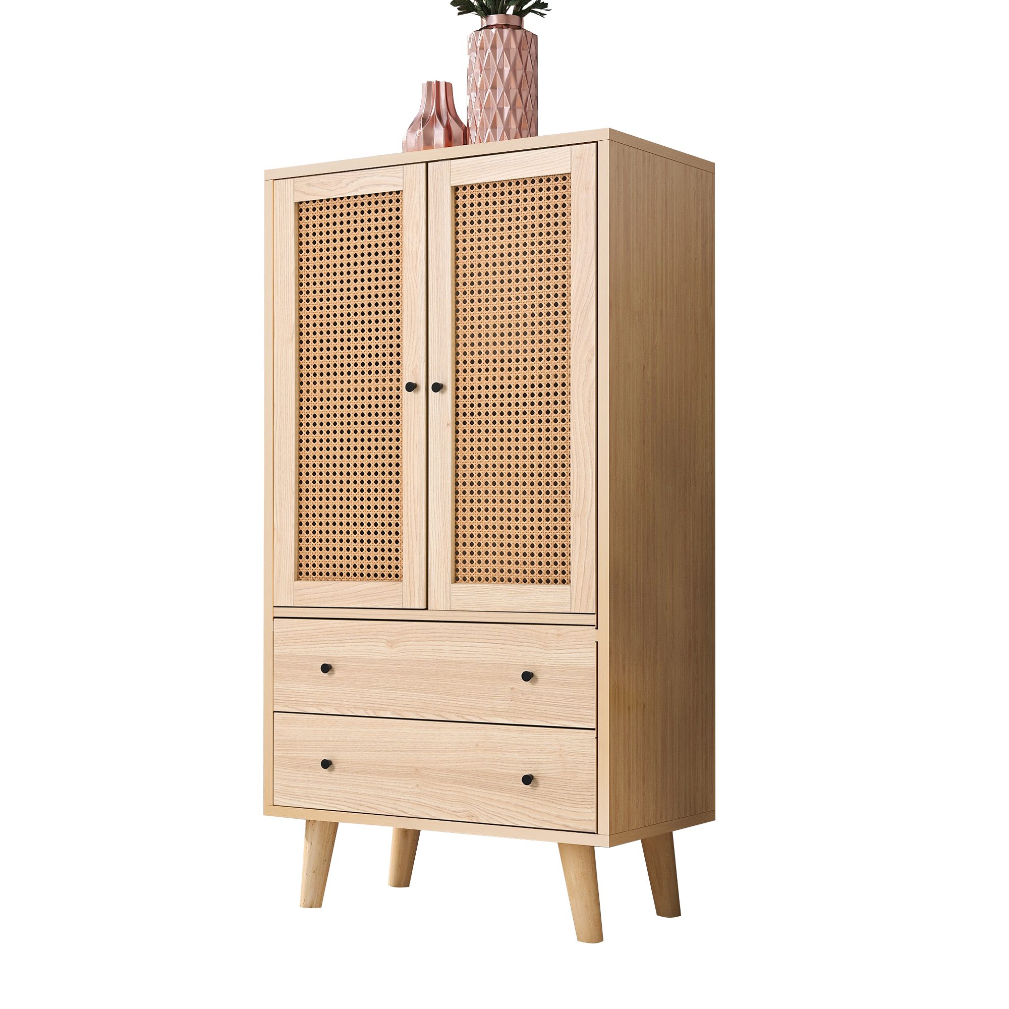OKWISH Sideboard Kommode Stehschrank Aufbewahrung Sideboard TV-Tisch