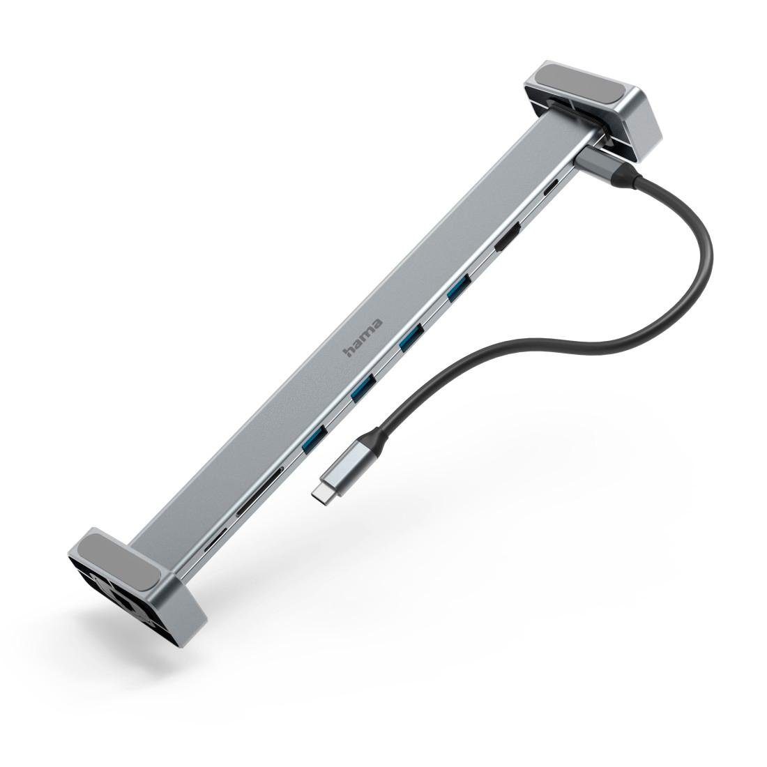Hama Laptop-Dockingstation 9in1 USB-C Docking Station für 4x USB-A, USB-C, HDMI™, LAN
