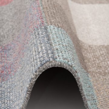 Designteppich In- und Outdoor Designer Lagos Pastell Trend, Pergamon, Rechteckig, Höhe: 4 mm