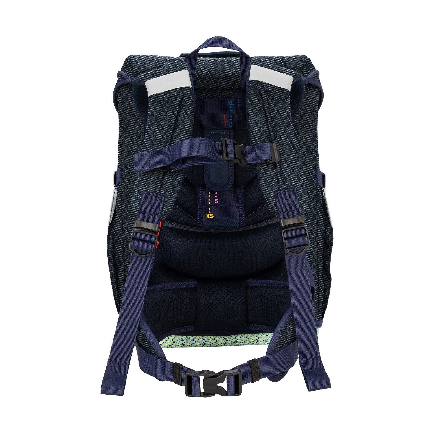 DerDieDas® Schulranzen Schulranzen Set 5-tlg. ErgoFlex Easy Exklusiv ECO Blue Planet 2023
