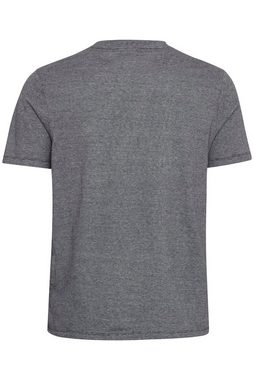 Casual Friday T-Shirt Rundhals Basic T-Shirt Meliert CFThor 5743 in Grau