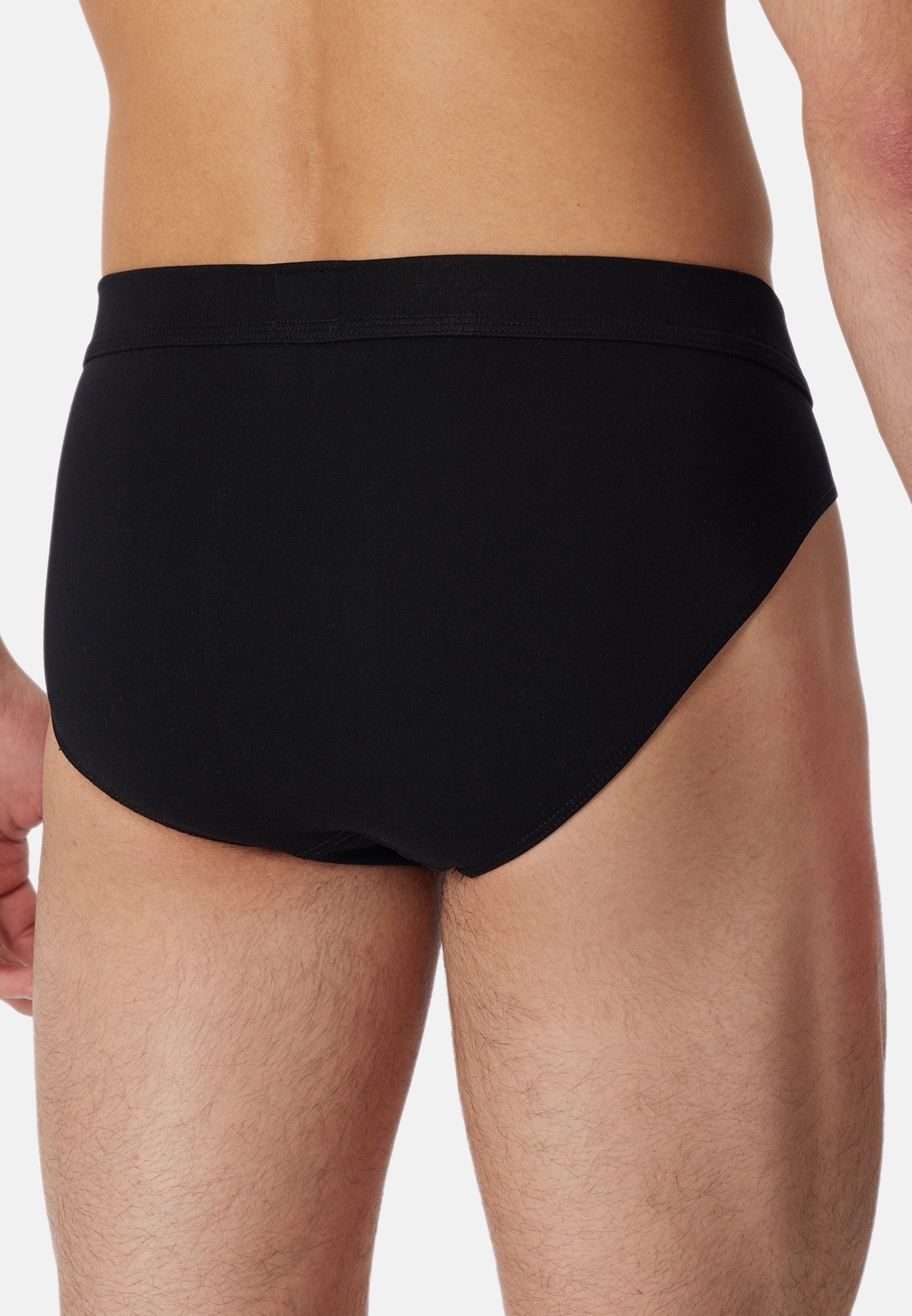 Schiesser Slip 3er Pack Long Life Cotton (Spar-Set, 3-St) Rio Slip / Unterhose - Baumwolle - ohne Eingriff - Perfekte Passform
