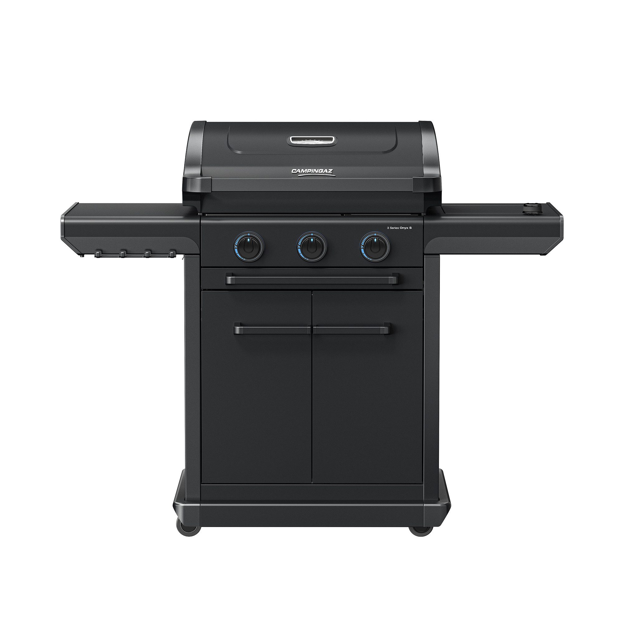 Campingaz Gasgrill 3 Series Onyx S, Blue Flame, Deckelthermometer