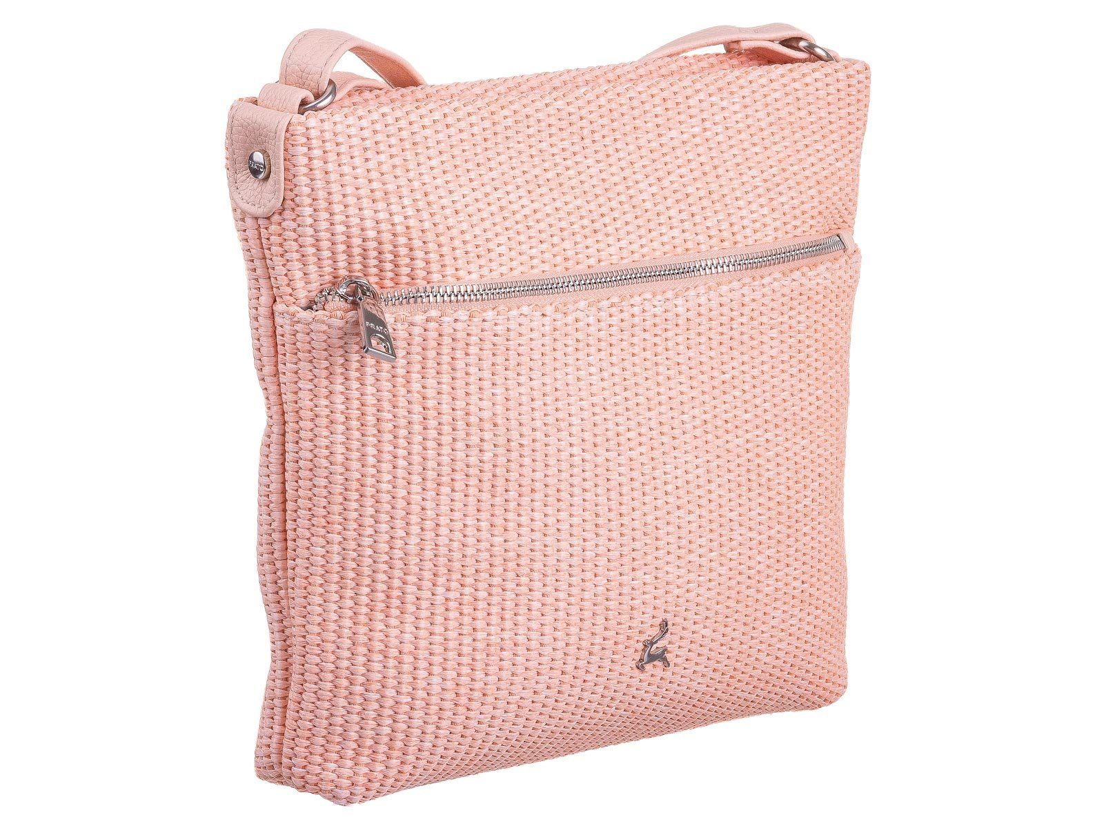 Prato Umhängetasche LM Reißverschluss-Umhängetasche Stroh-Look (1-tlg), günstig online kaufen